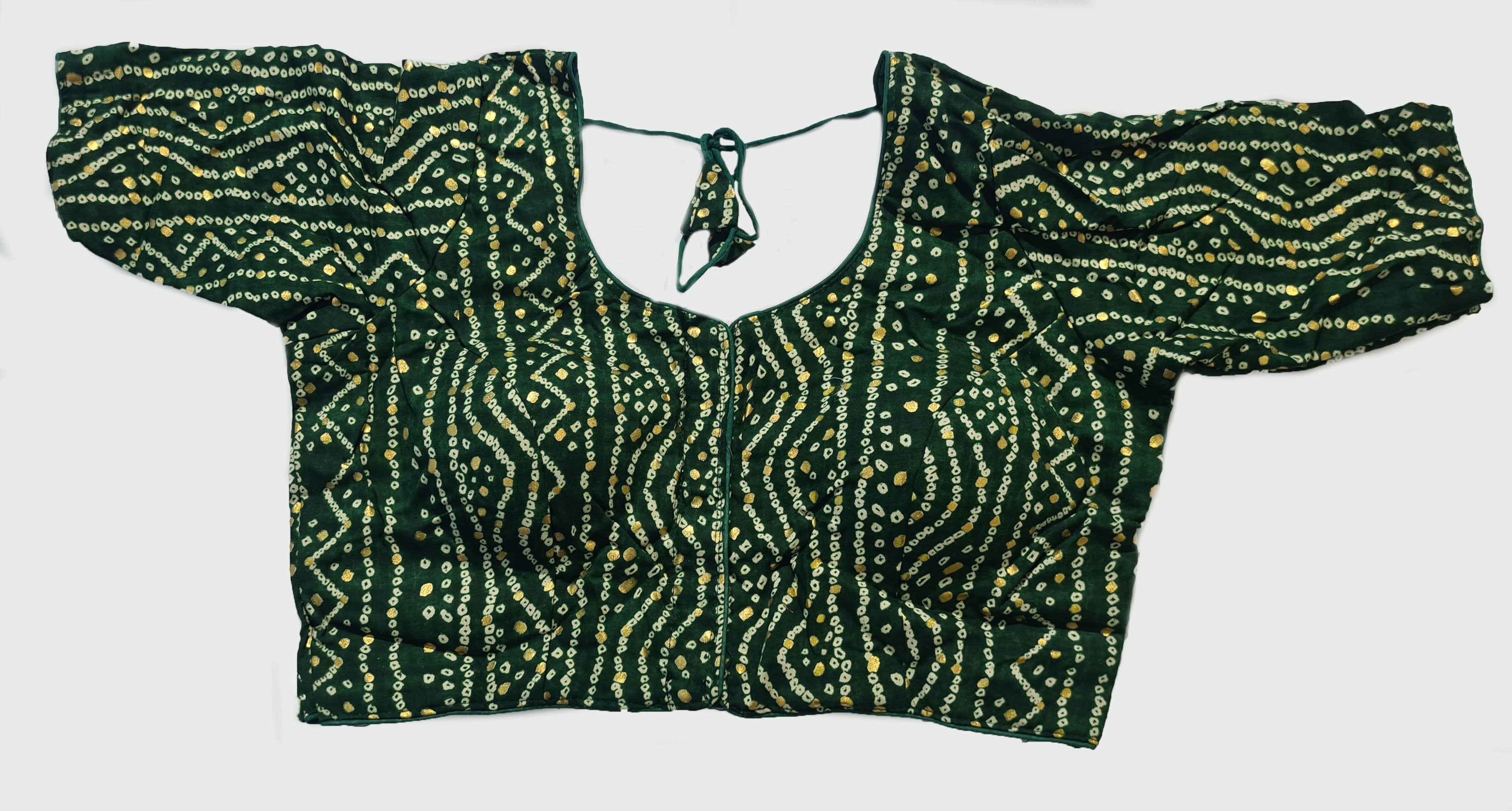 Printed Readymade Saree Blouse [Size 40]