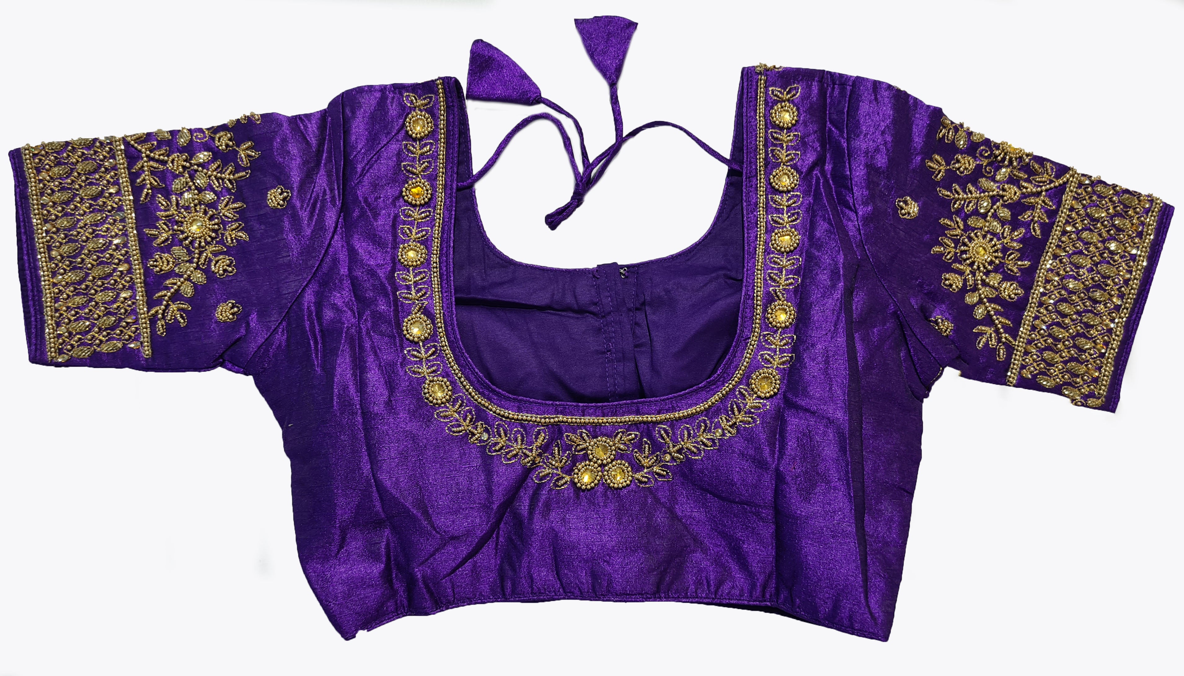 Aari Work Readymade Saree Blouse [Size 38]