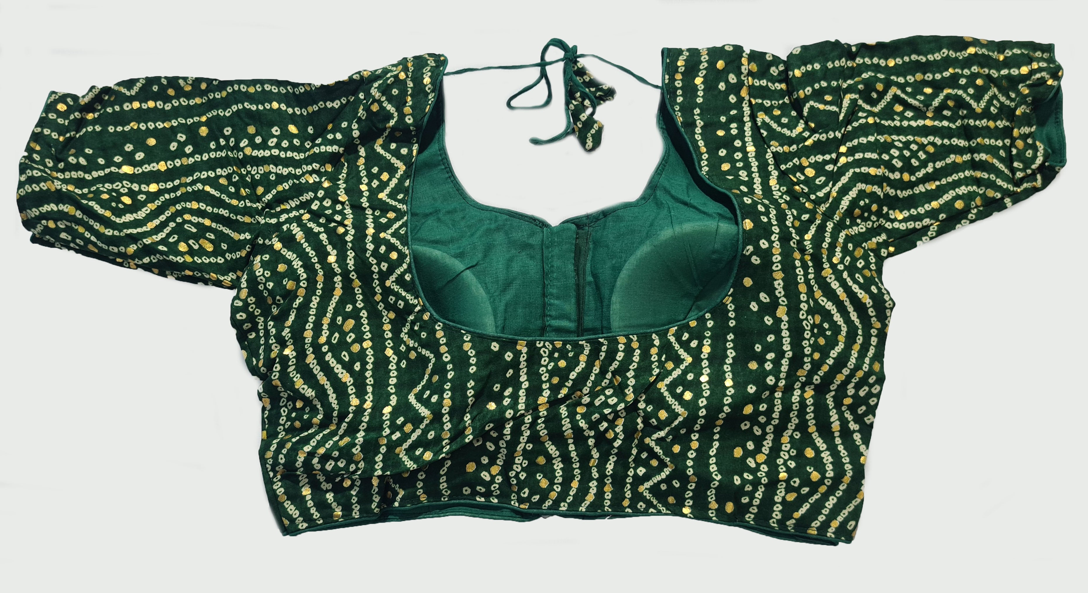 Printed Readymade Saree Blouse [Size 40]