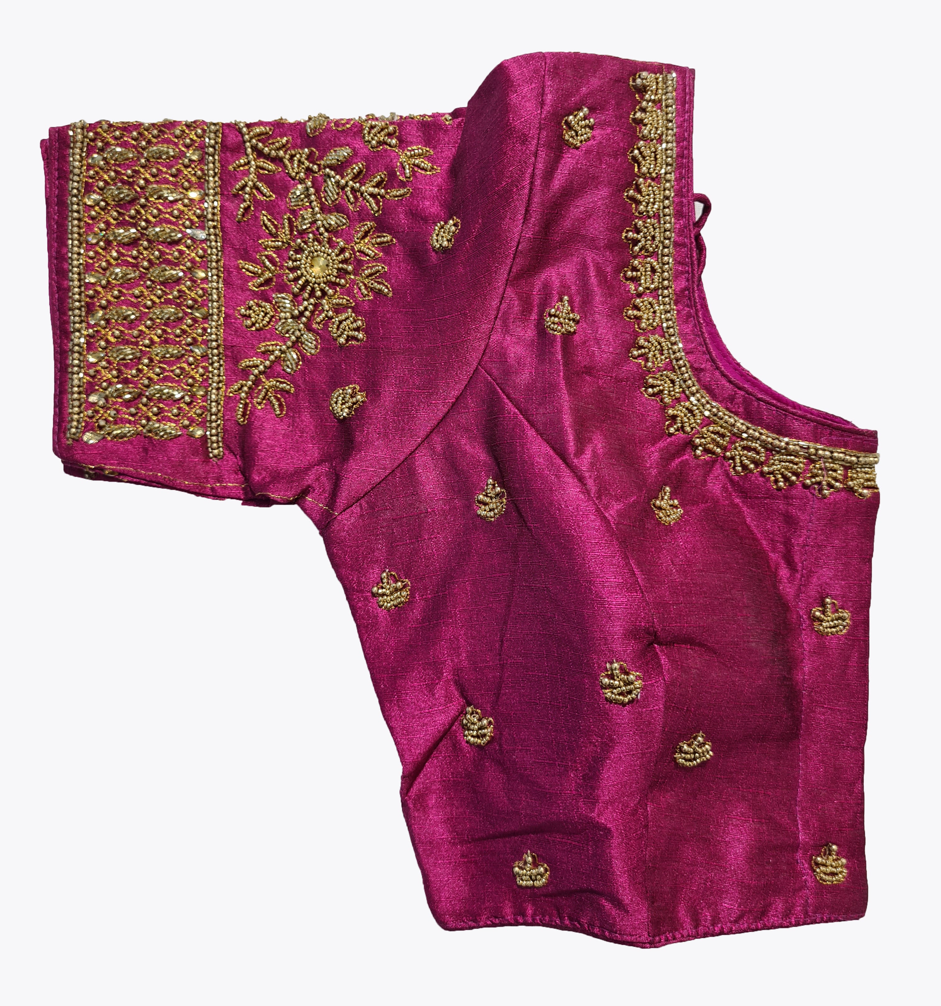 Aari Work Readymade Saree Blouse [Size 38]