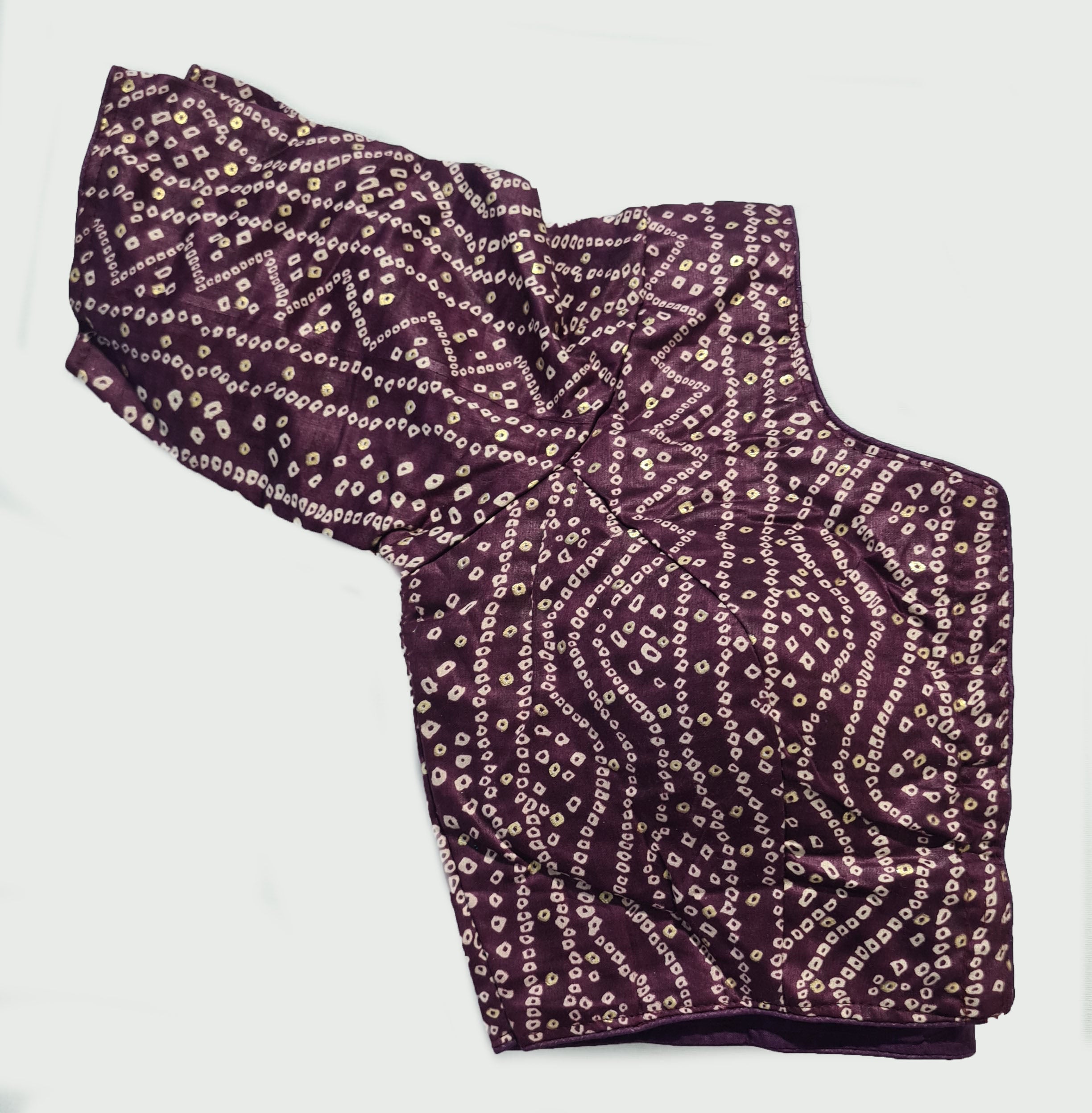 Printed Readymade Saree Blouse [Size 40]