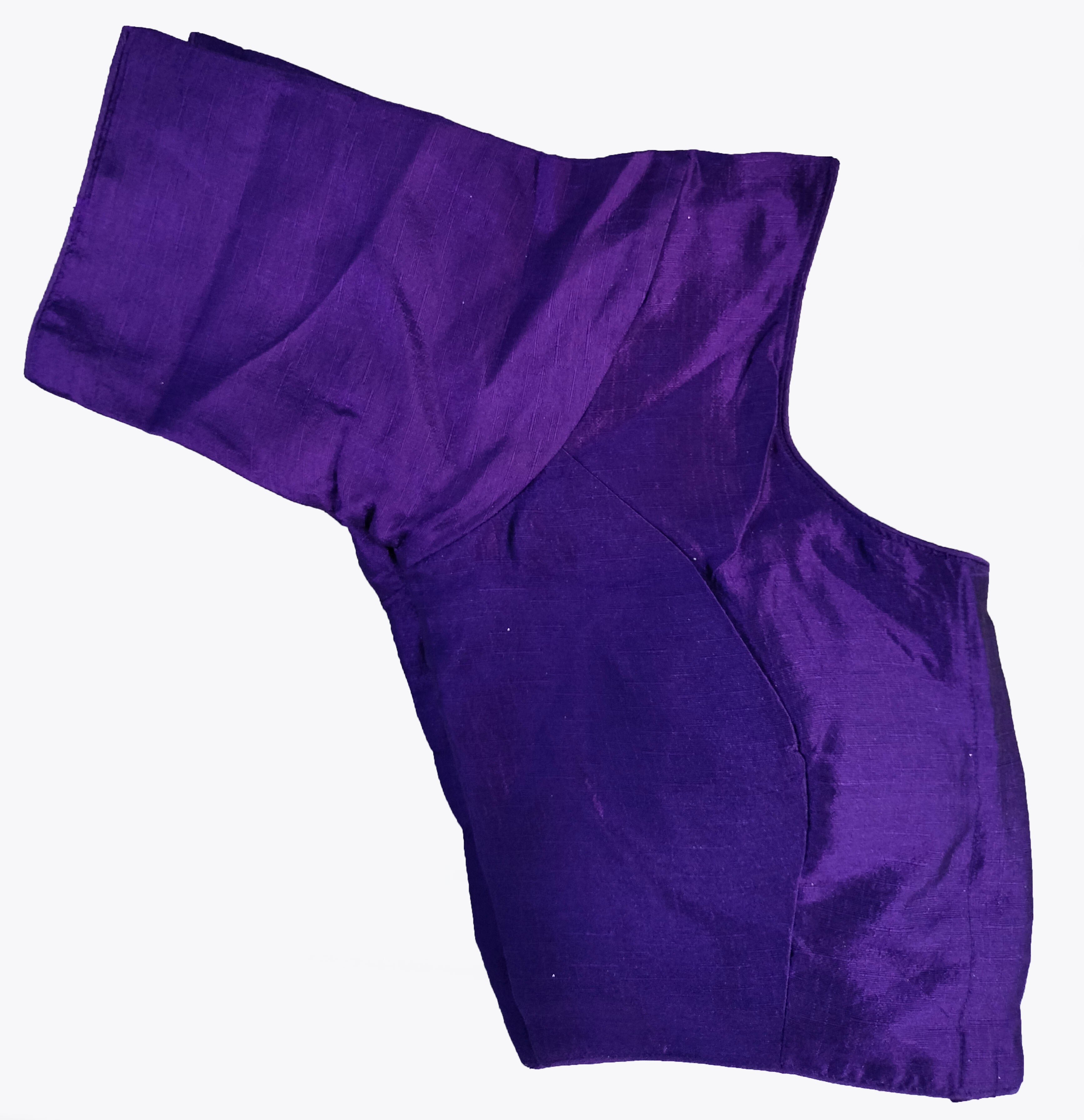 Bollywood Plain Readymade Saree Blouse [Size 36-38]