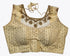 Georgette Net Embroidery And Neck Aari Work Readymade Saree Blouse [Size 38]