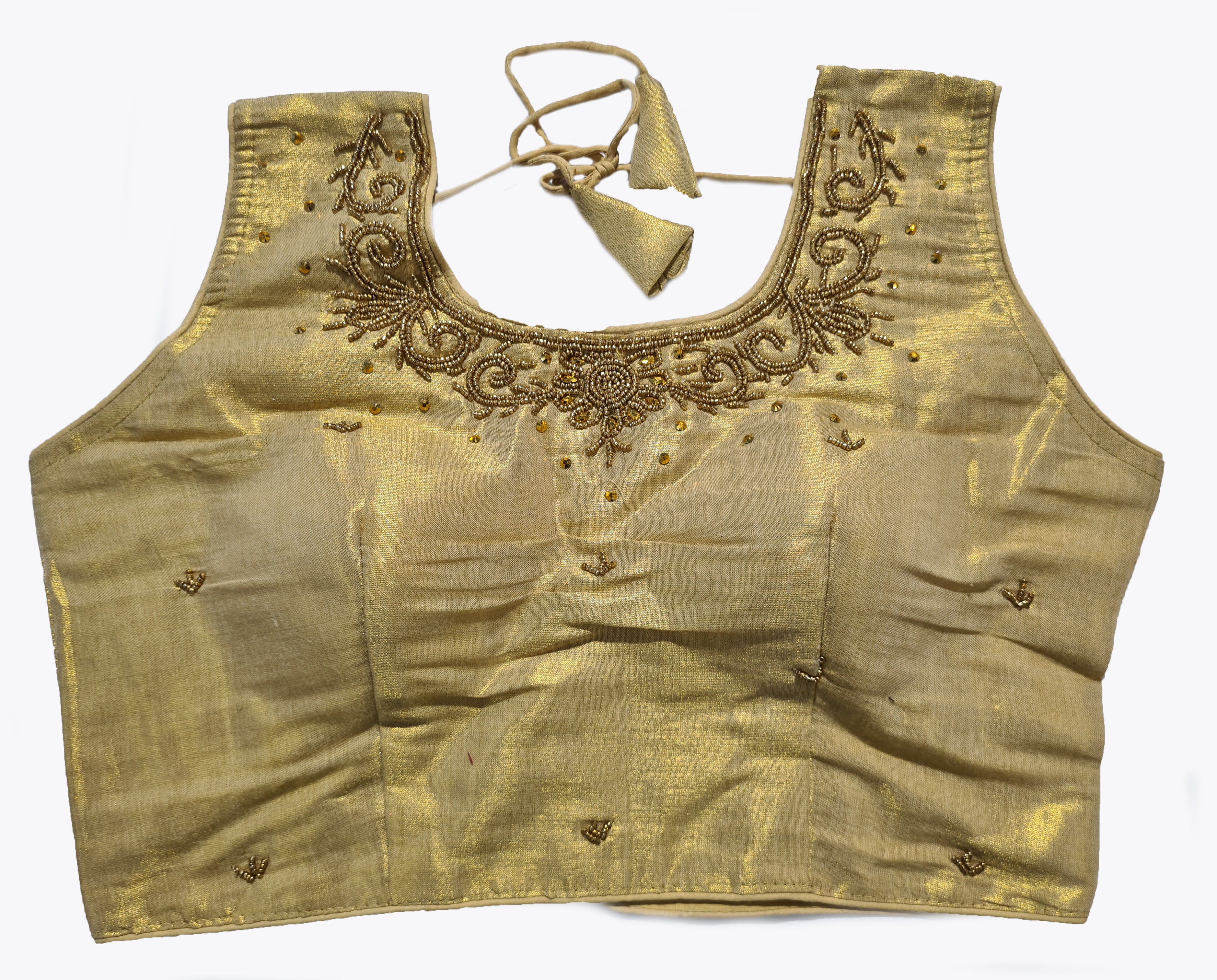 Aari Work Readymade Saree Blouse [Size 38]