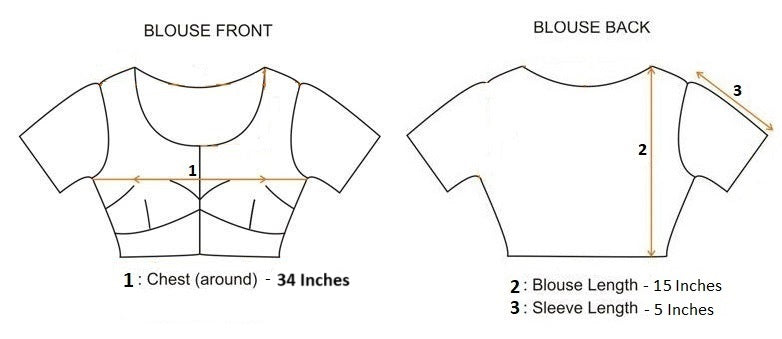Designer Shimmer Saree Blouse [Size 34-38]