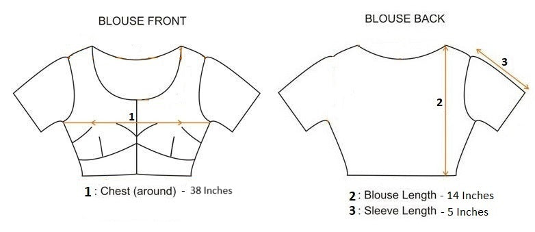 Banarasi Brocade Blouse [Size 36-38]