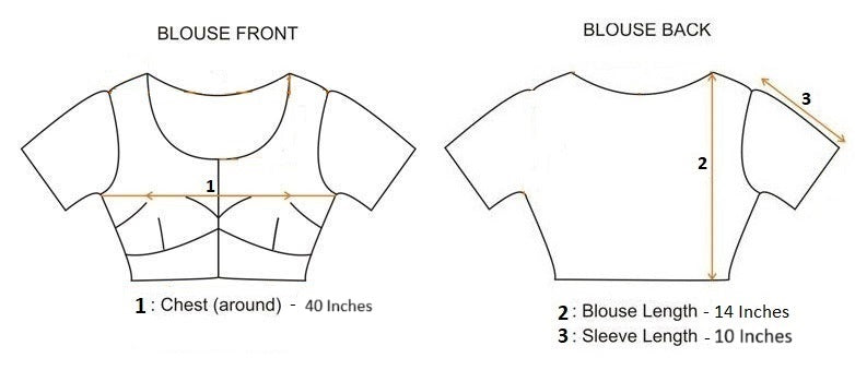 Banarasi Brocade Blouse [Size 40]