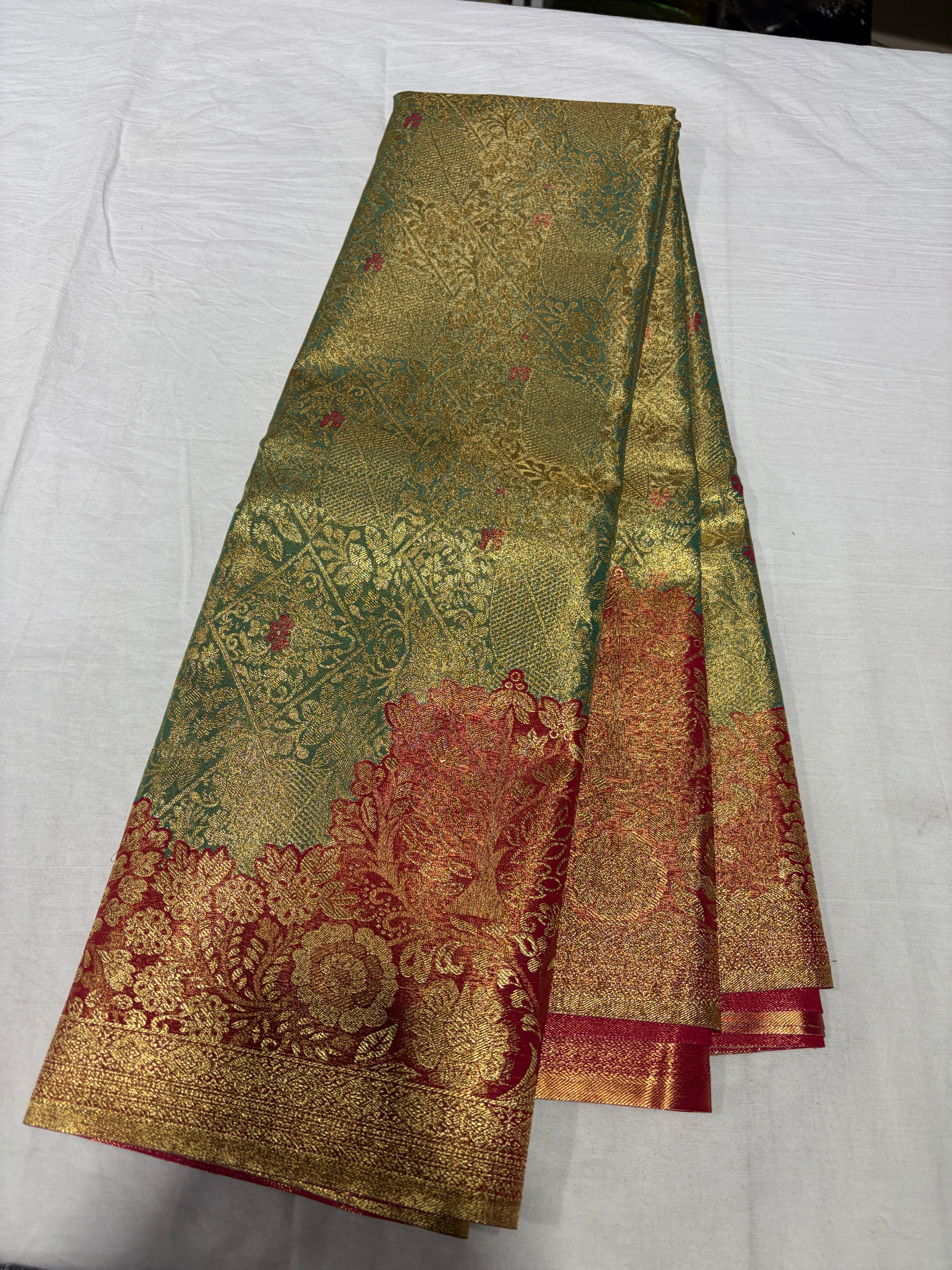 Tissue Semi Silk Saree