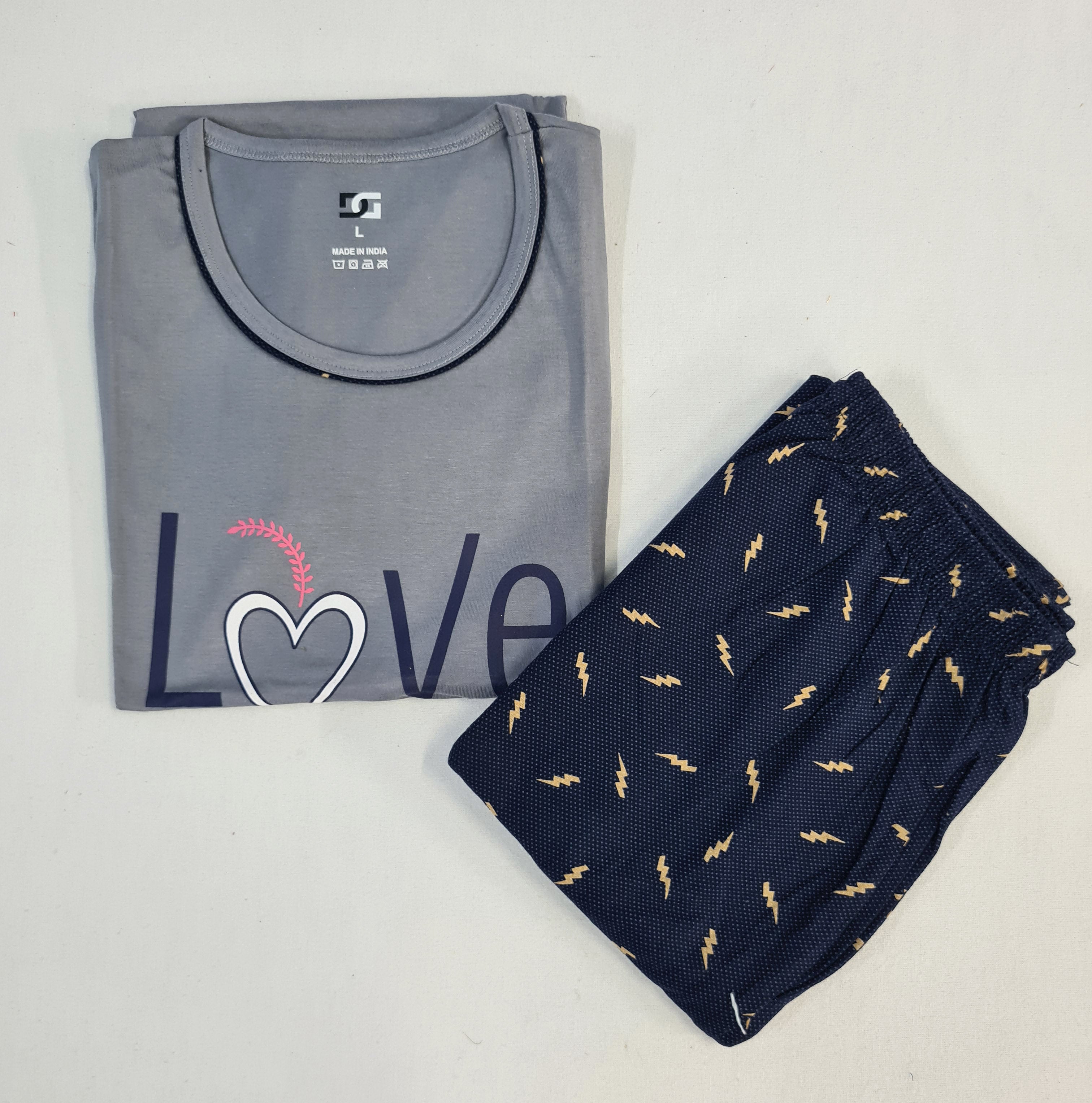 DG Night Set Sweet Dreams VOL-3 With Top and Pant Collection