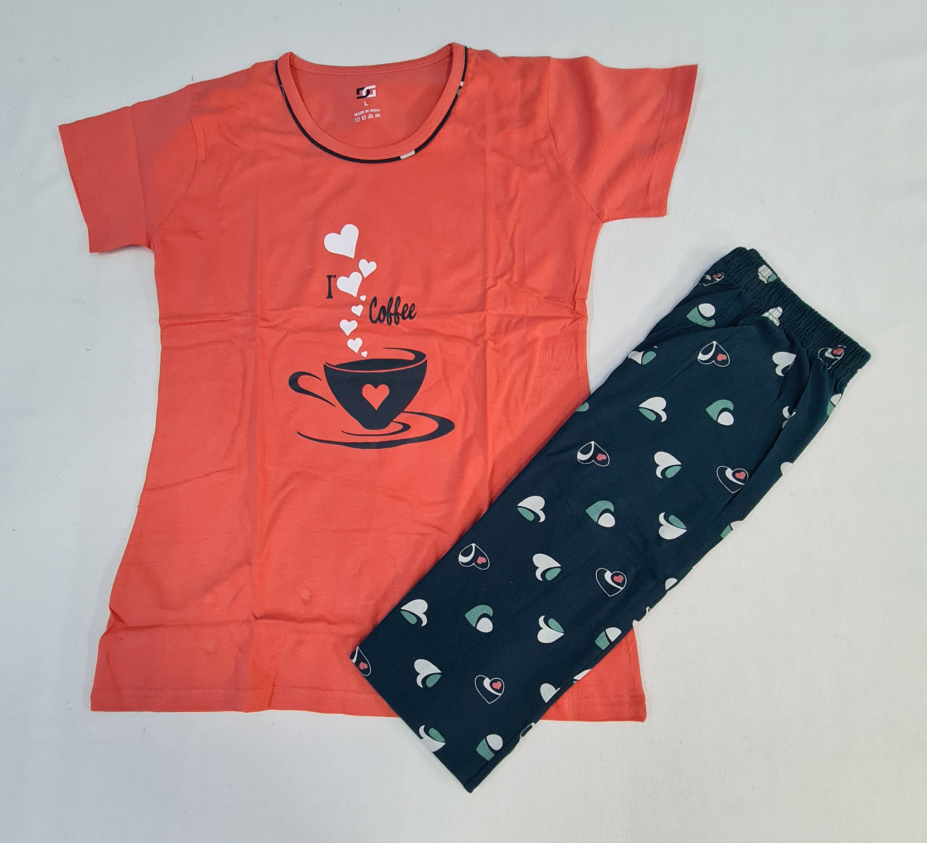 DG Night Set Sweet Dreams VOL-3 With Top and Pant Collection