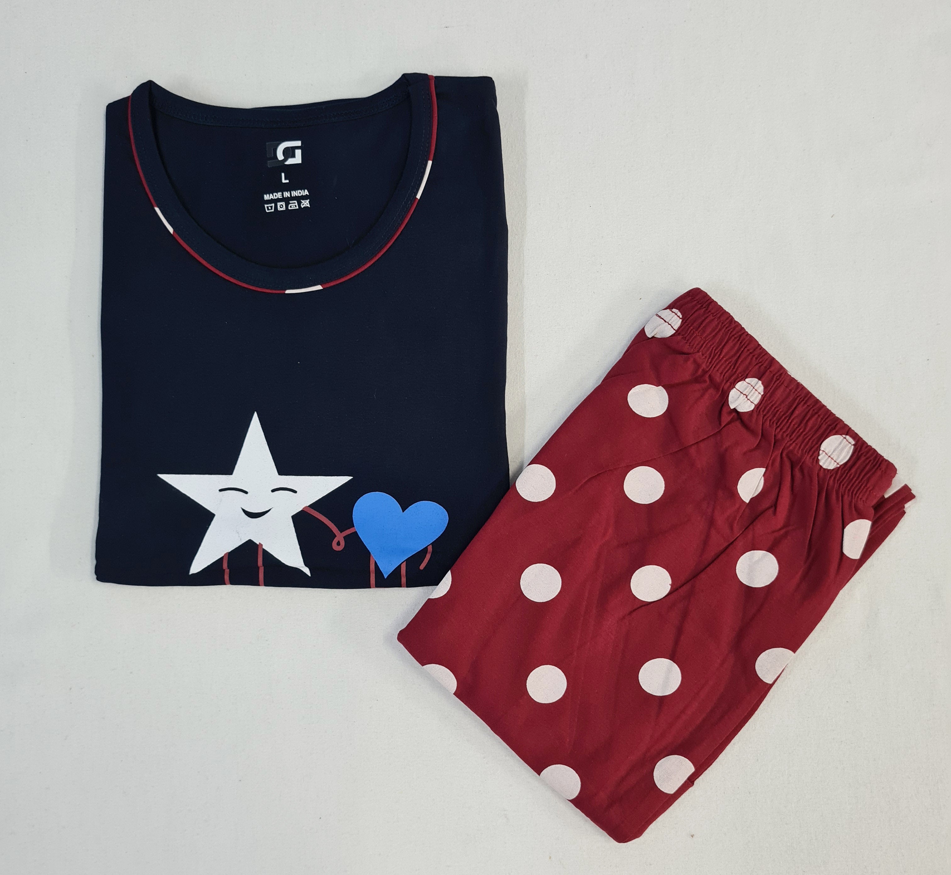 DG Night Set Sweet Dreams VOL-3 With Top and Pant Collection