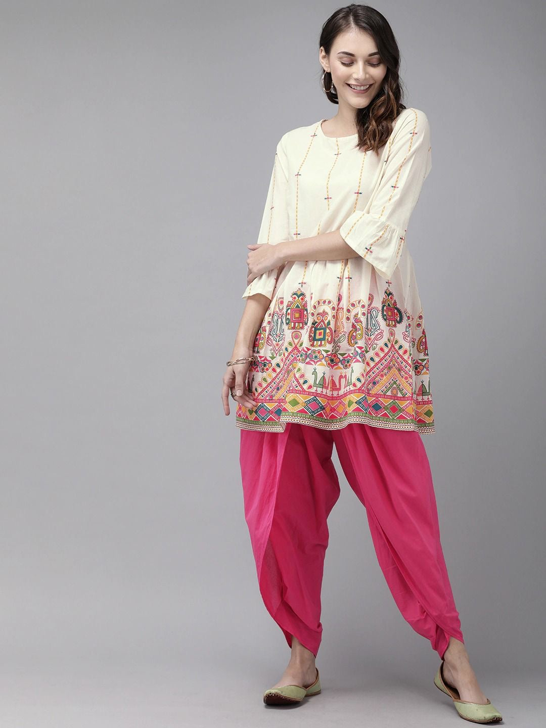 Cotton Fancy Dress Top and Skirt Collection