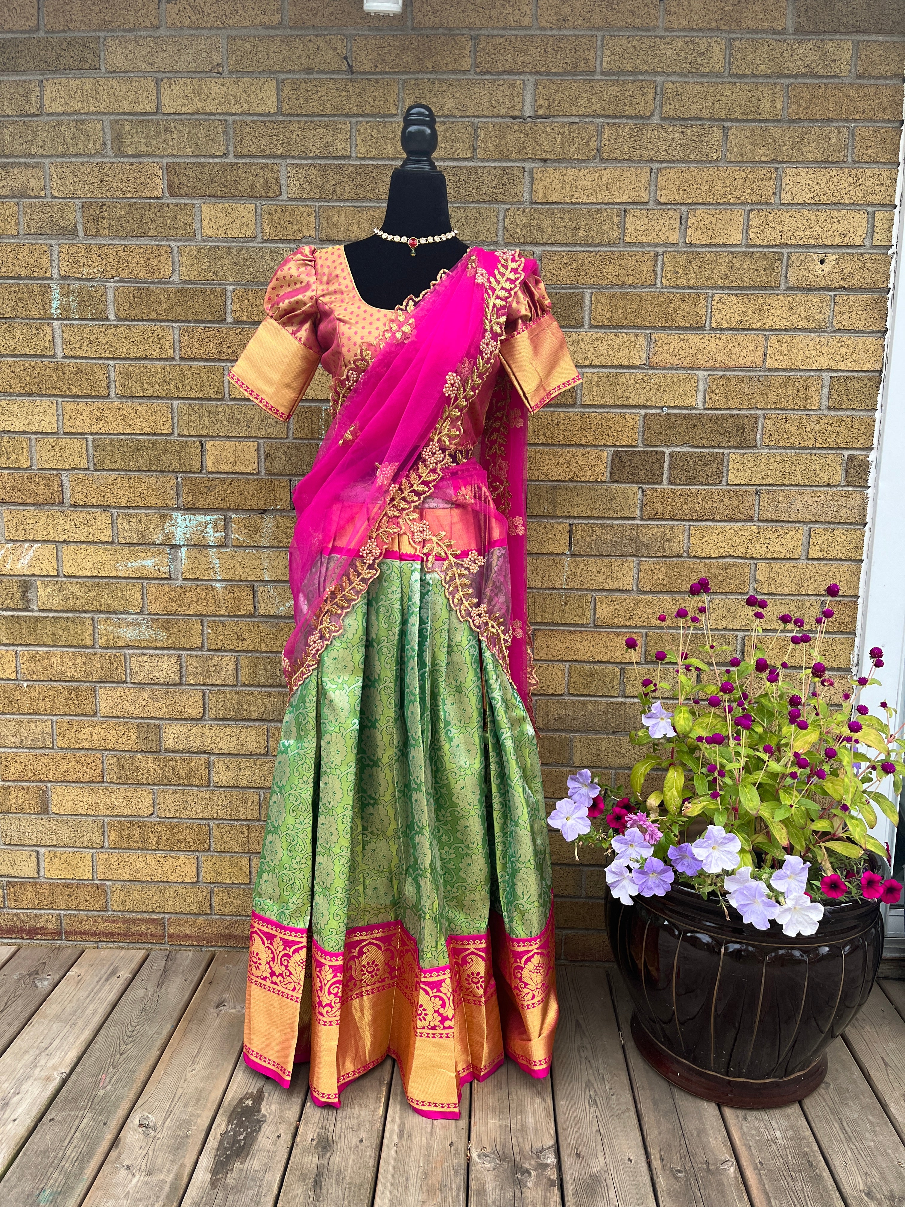 Readymade Lehenga /half saree set