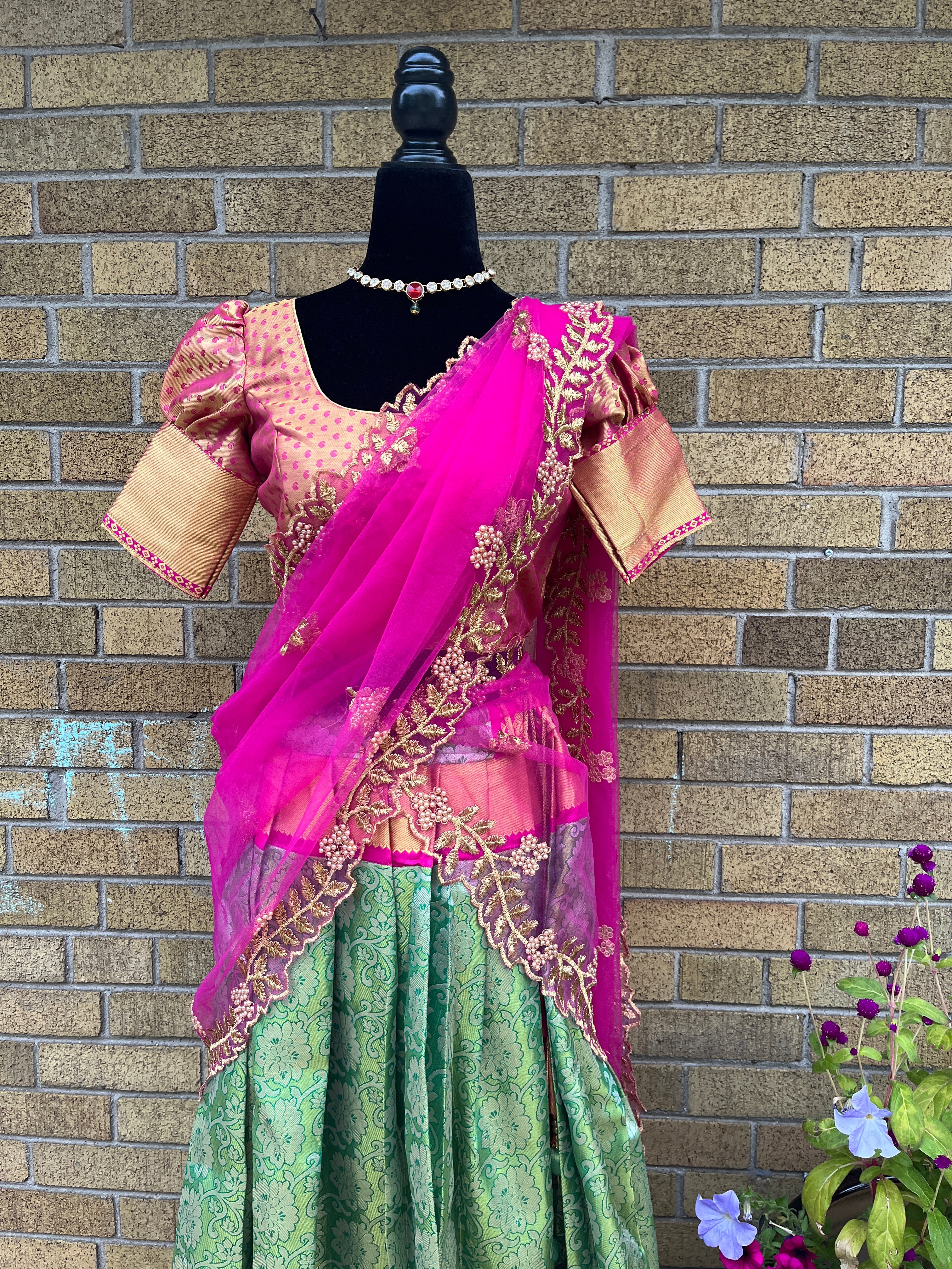 Readymade Lehenga /half saree set