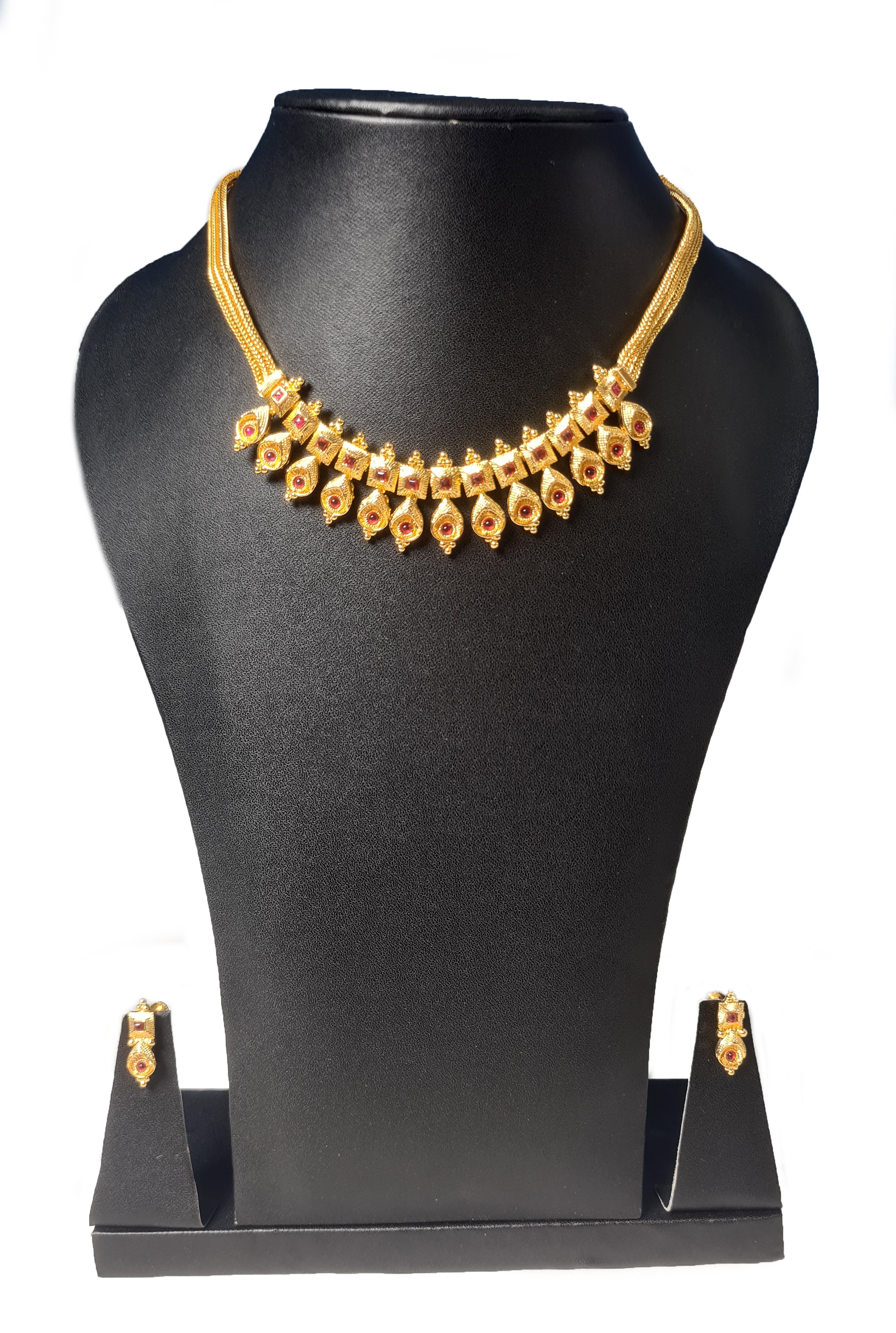 Neck and Earring Set