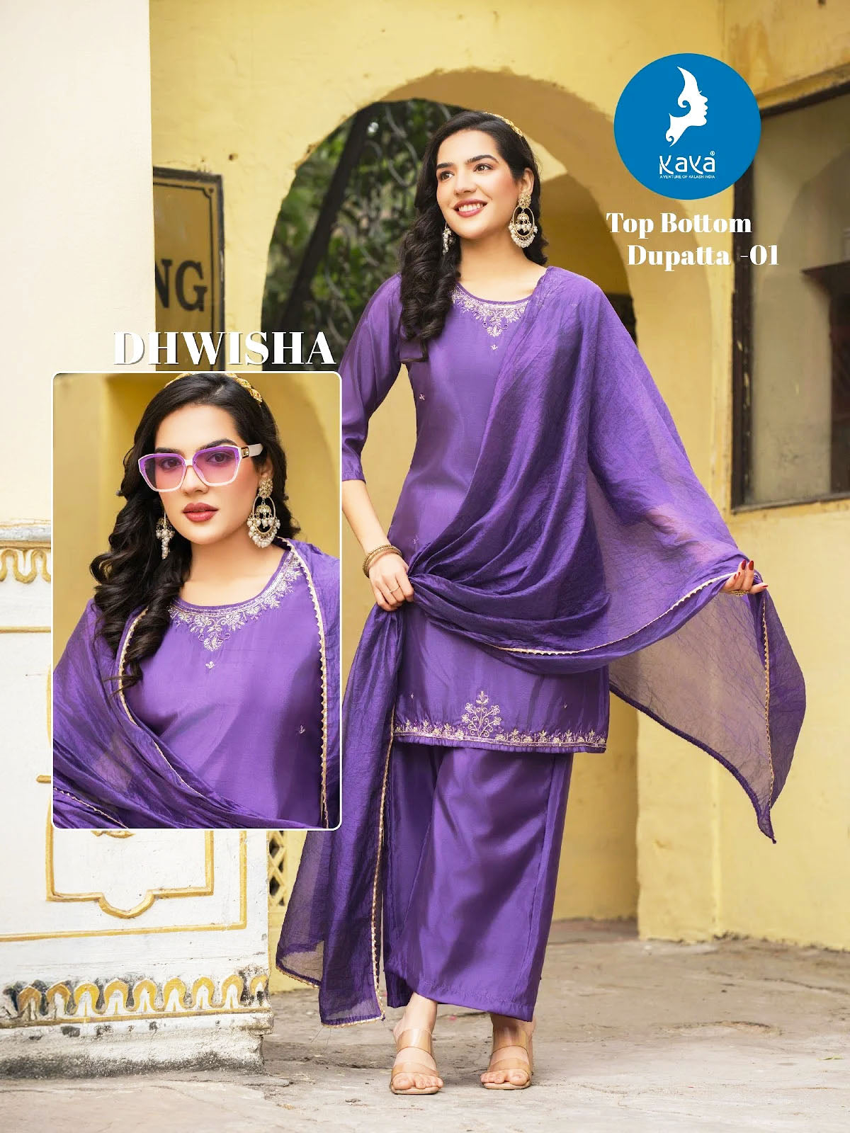 Kaya By Dhwisha Readymade Pant Style Suits Collections