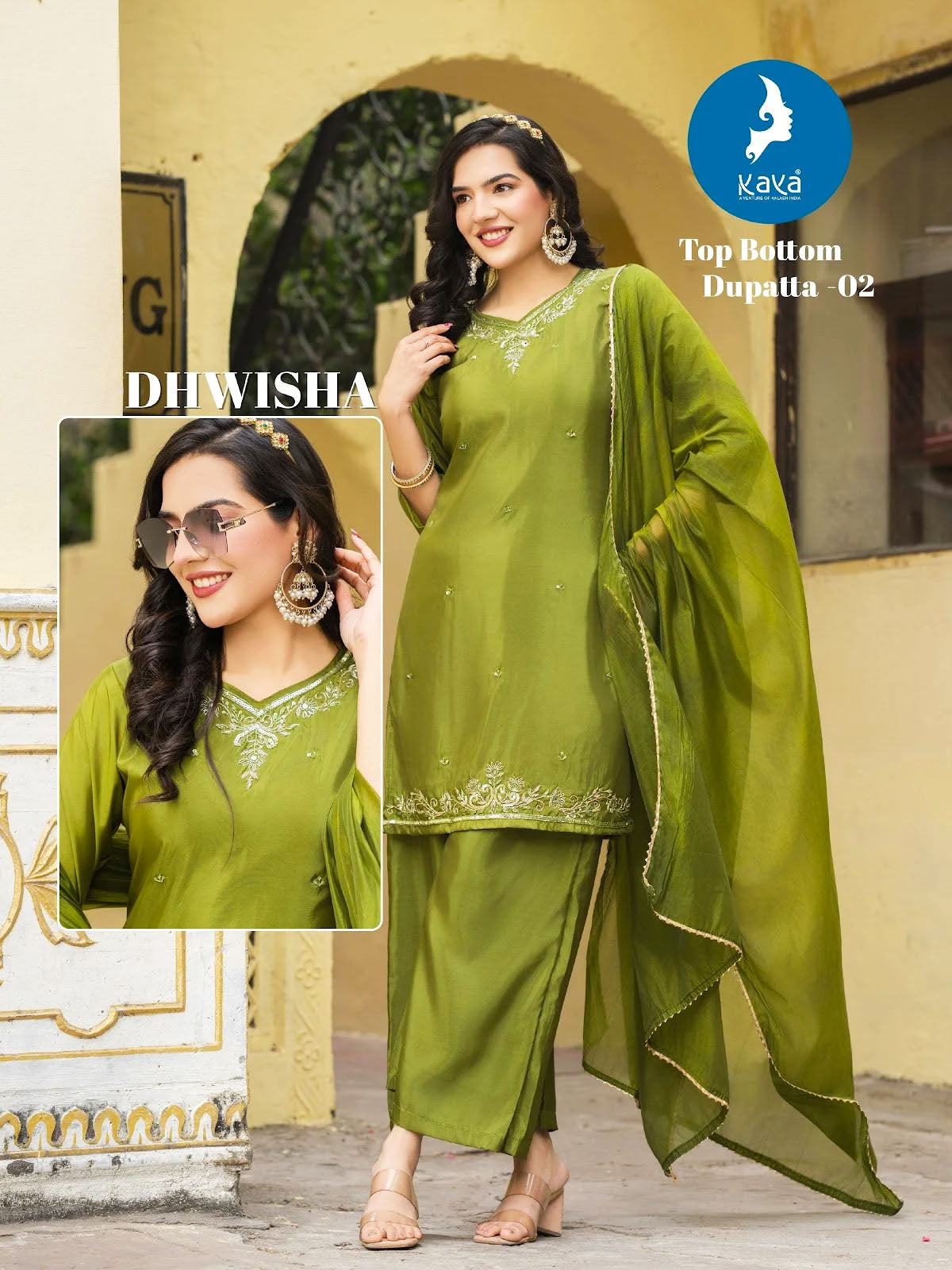 Kaya By Dhwisha Readymade Pant Style Suits Collections