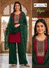 Adara Presents Dipti VOL-1 Rayon Silk With Embroidery Work Top Bottom and Dupatta Collections