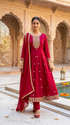 Kaya Presents Teena Vichitra Silk Kurti Pant And Dupatta Set Collections