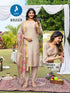 Kaya Presents Basanti Mul Chanderi Readymade Pant Style Suits Collections