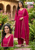 Adara Presents Kriti Rayon Silk With Embroidery Work Kurti Pant and Dupatta Collections