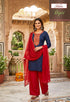 Adara Presents Dipti VOL-1 Rayon Silk With Embroidery Work Top Bottom and Dupatta Collections