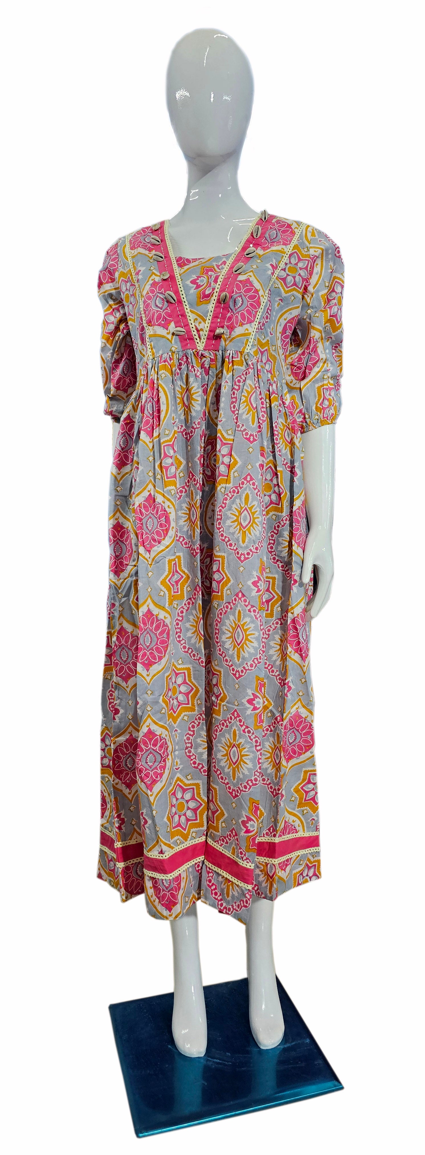 Cotton Fancy Dress (Top Only) Collection