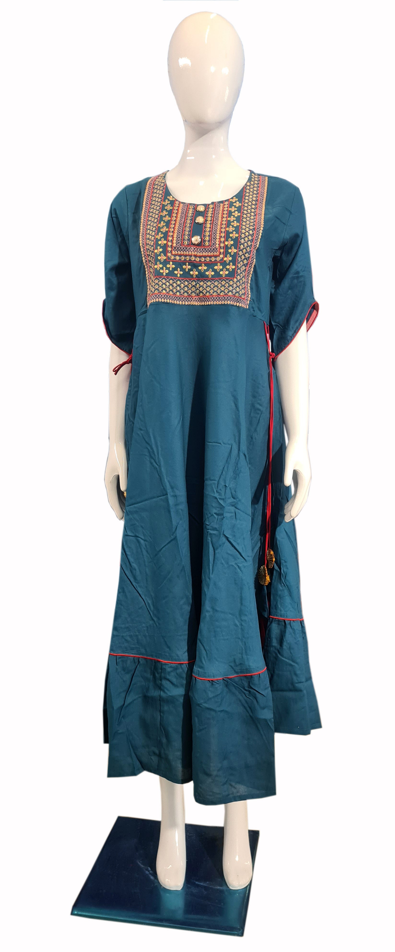 Cotton Fancy Dress (Top Only) Collection