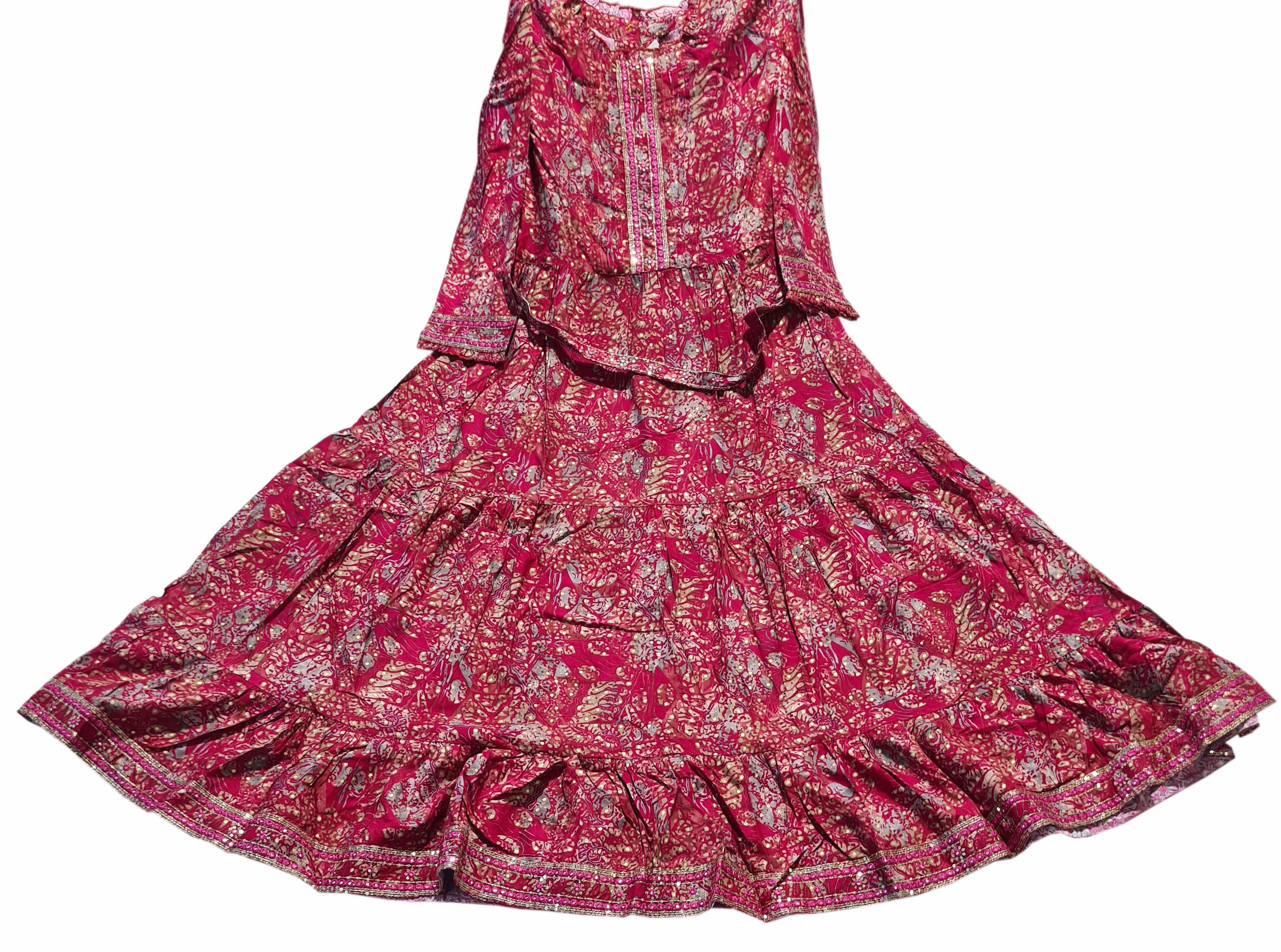 Cotton Fancy Dress (Top Only) Collection