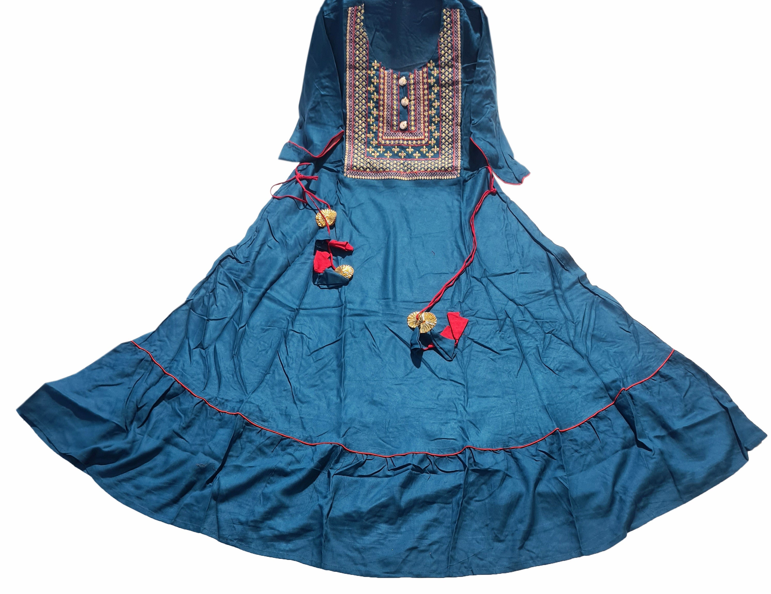 Cotton Fancy Dress (Top Only) Collection