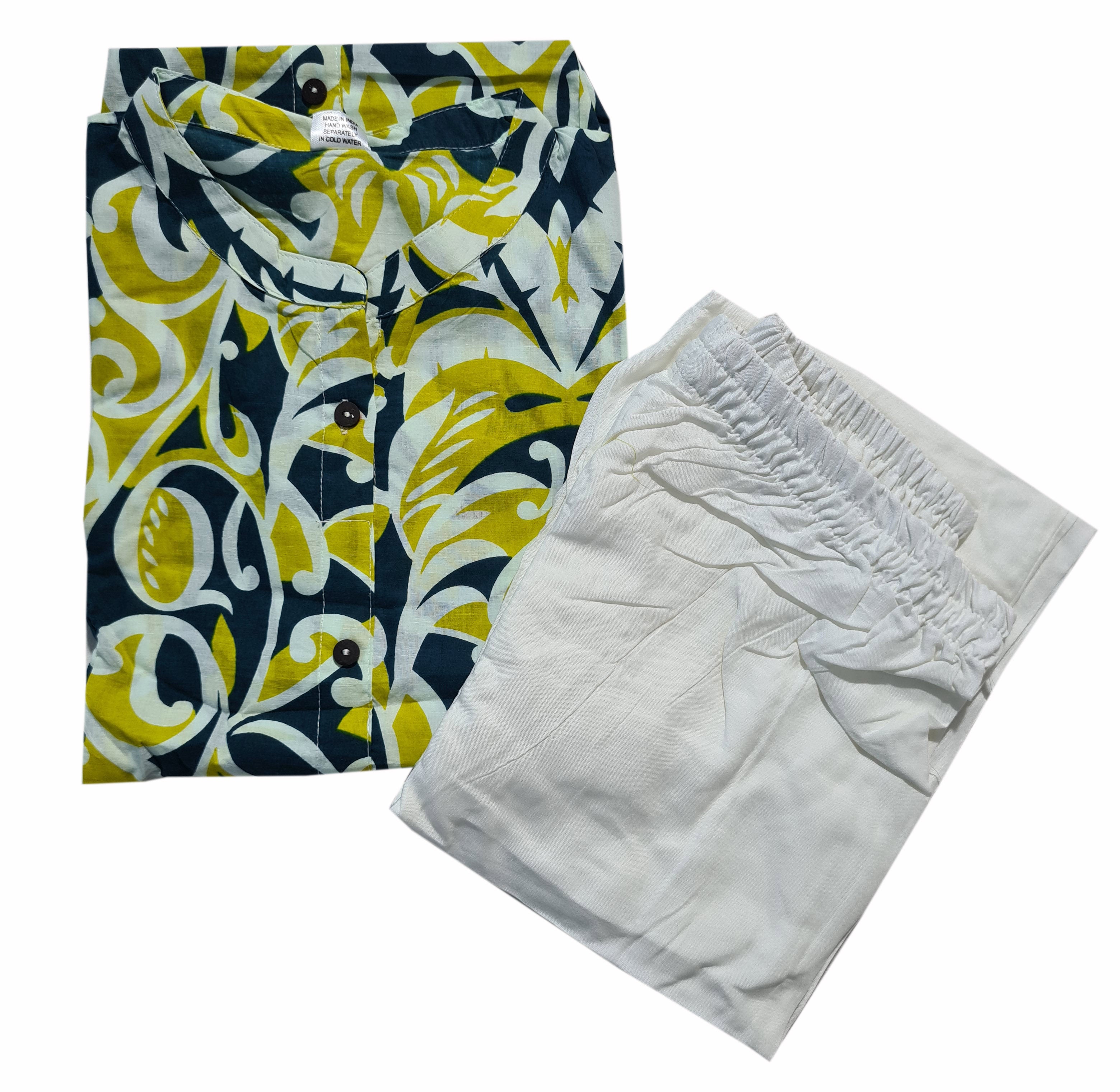 Cotton Fancy Dress Top and Pant Collection