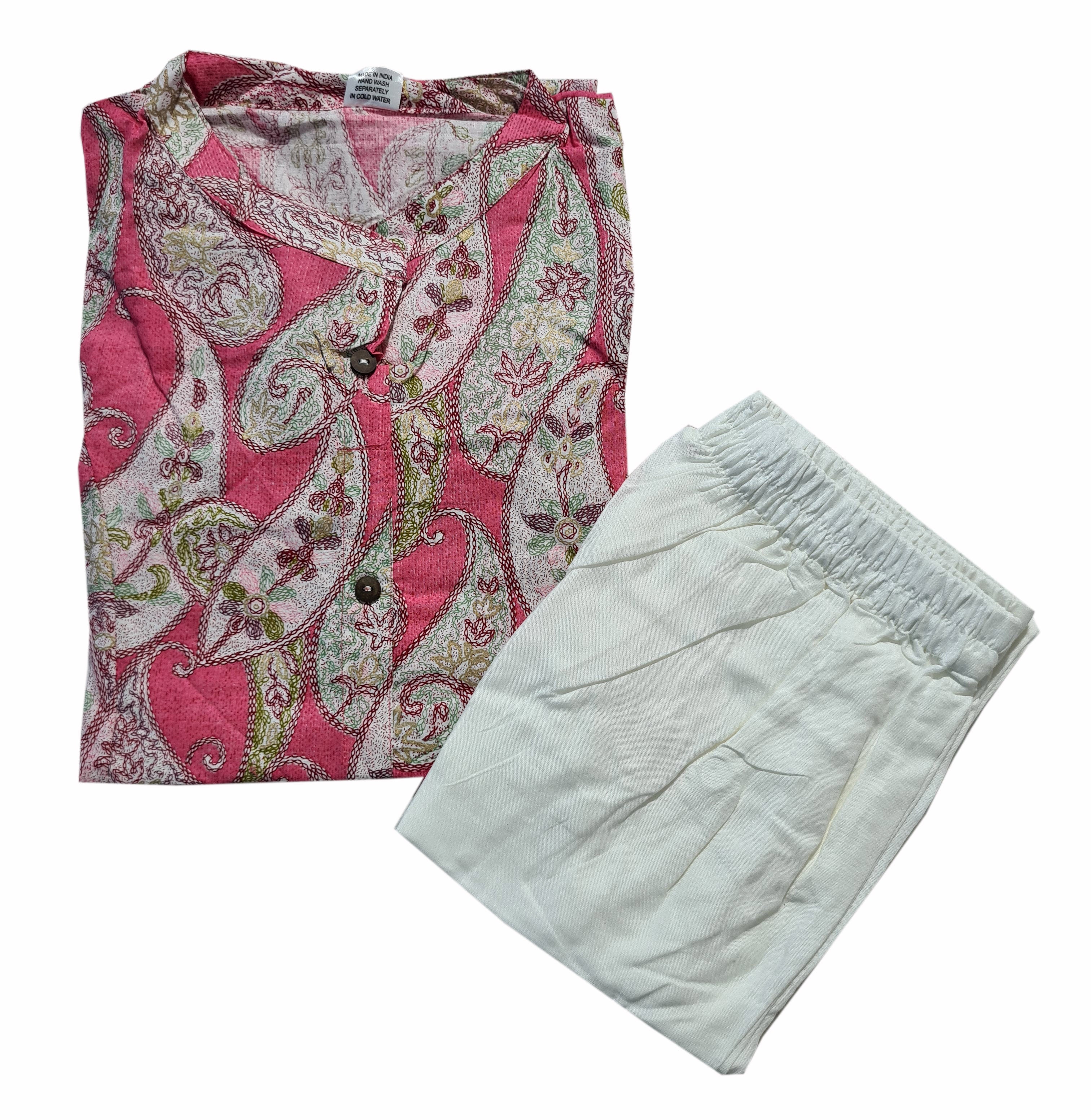 Cotton Fancy Dress Top and Pant Collection