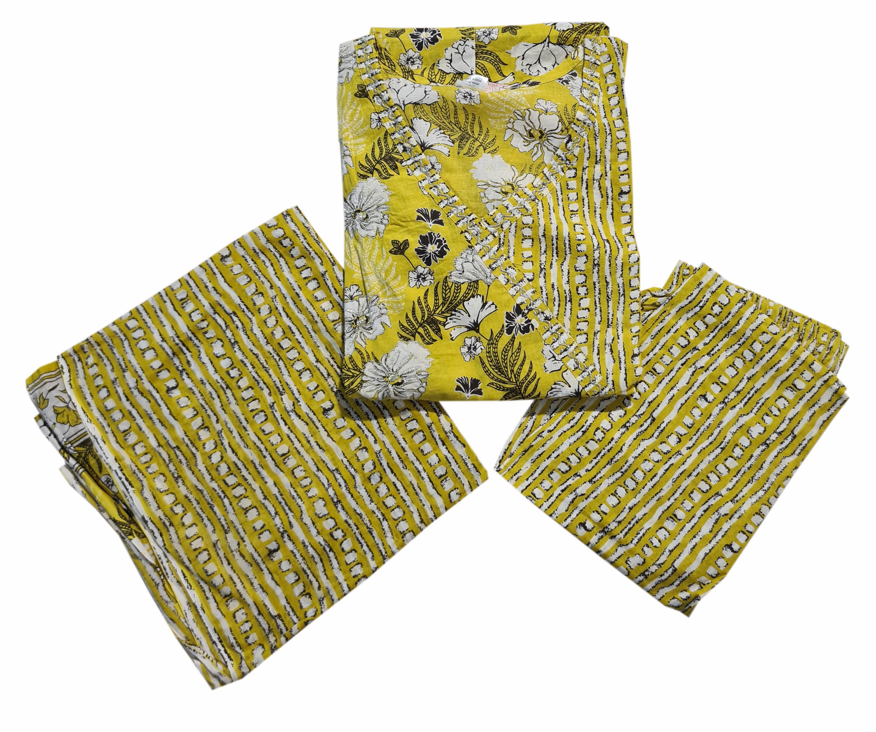 Cotton Fancy Dress Top with Pant and Dupatta Collection
