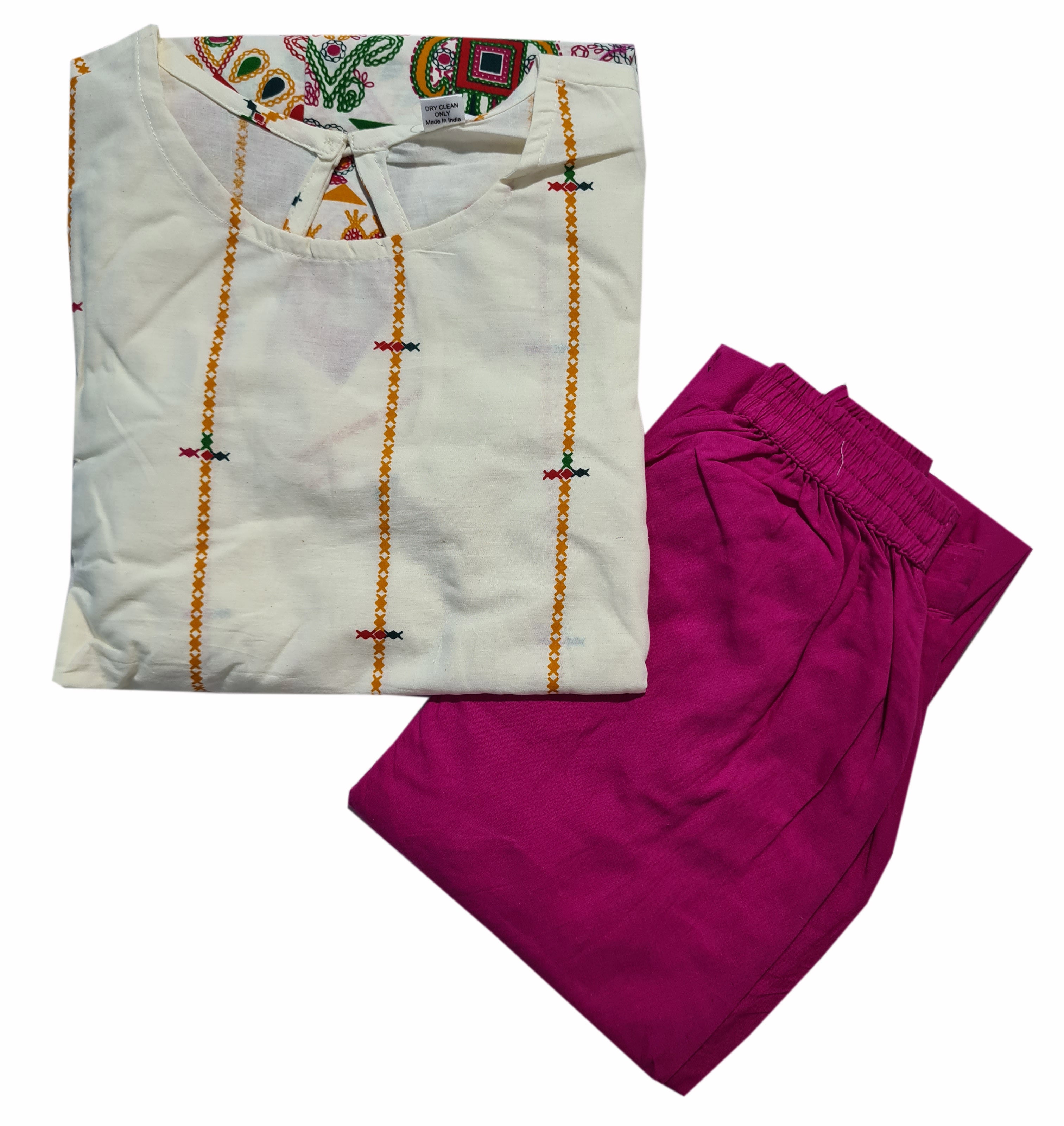 Cotton Fancy Dress Top and Skirt Collection