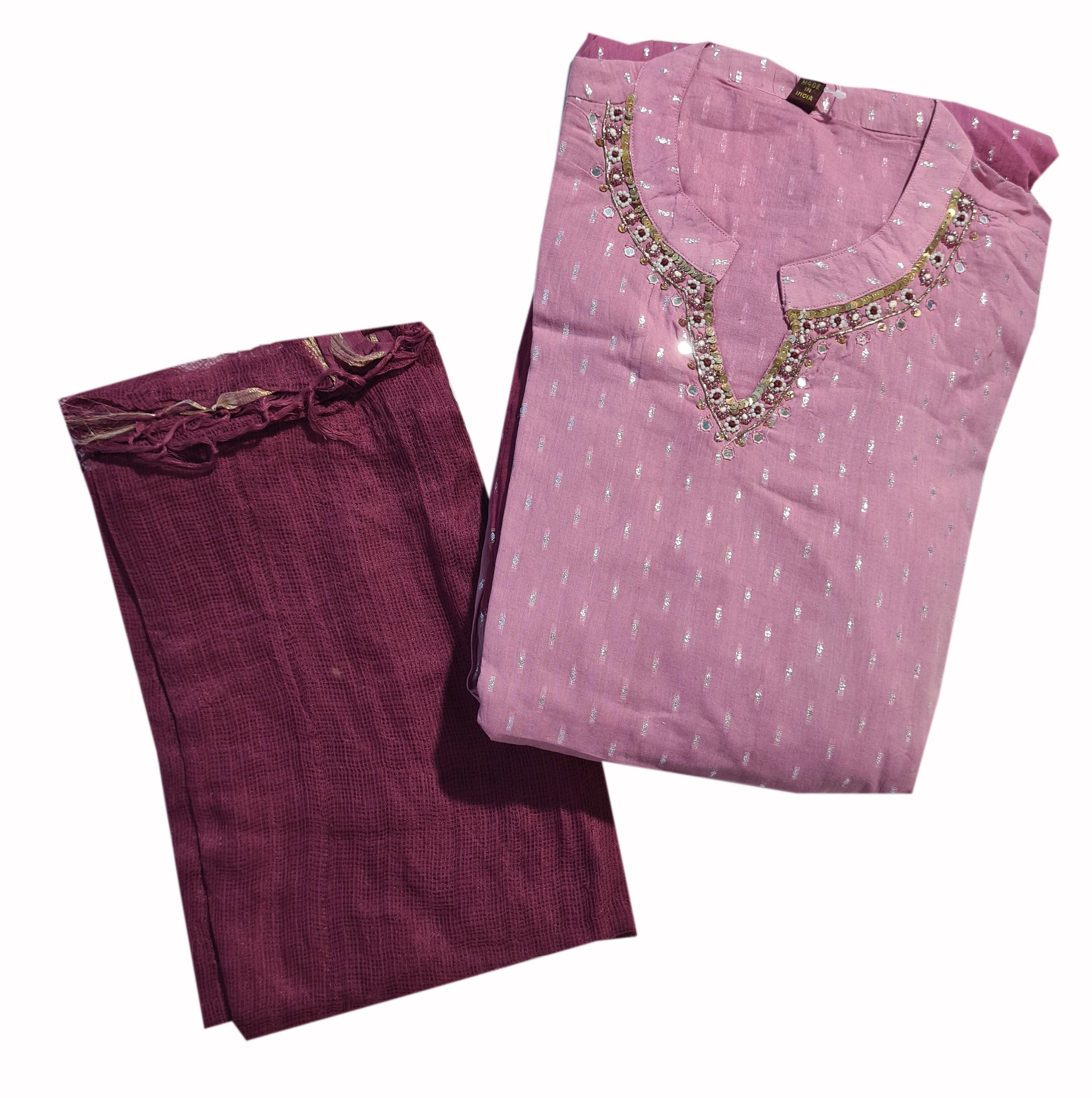 Cotton Fancy Dress Top and Dupatta Collection