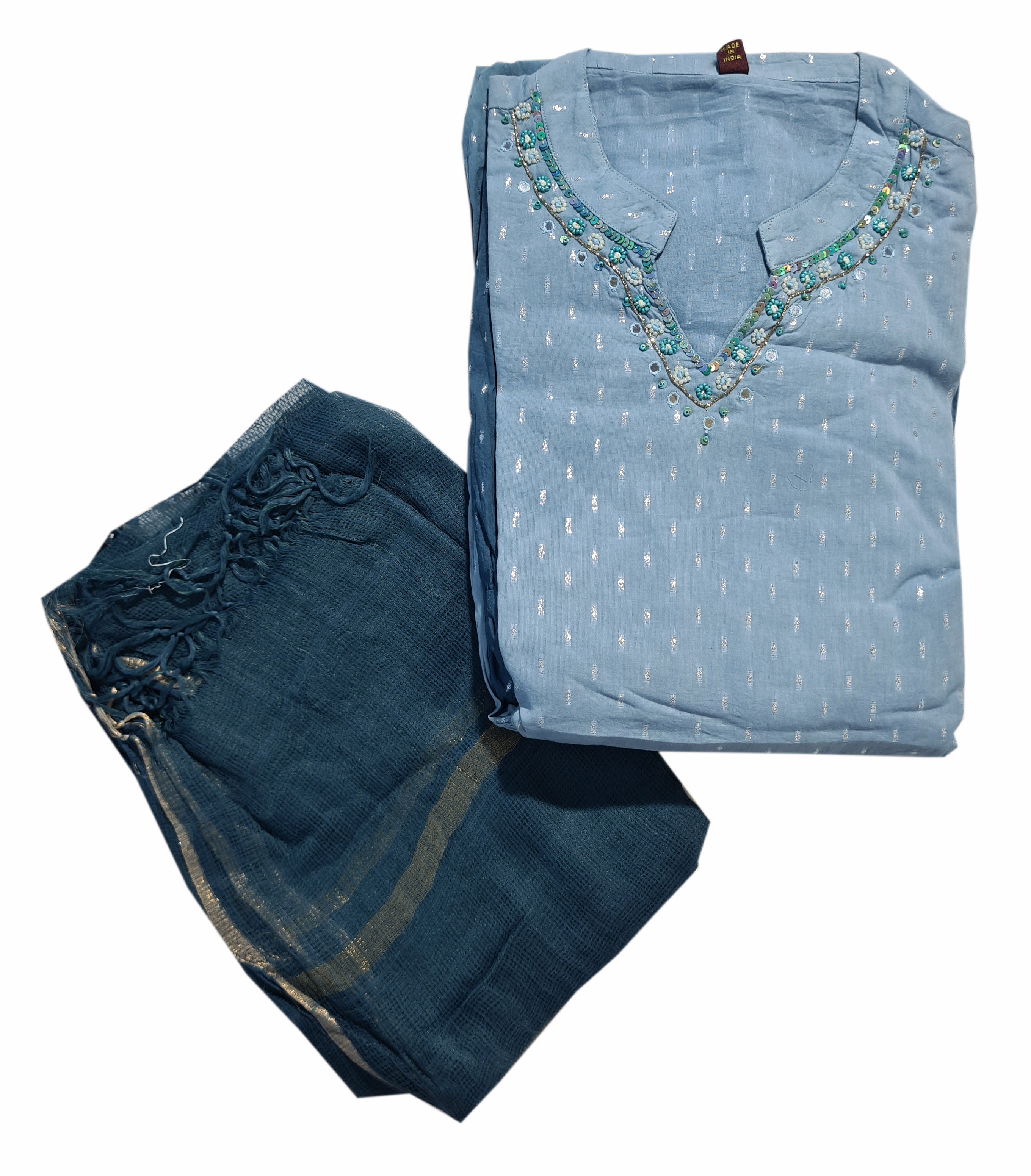 Cotton Fancy Dress Top and Dupatta Collection