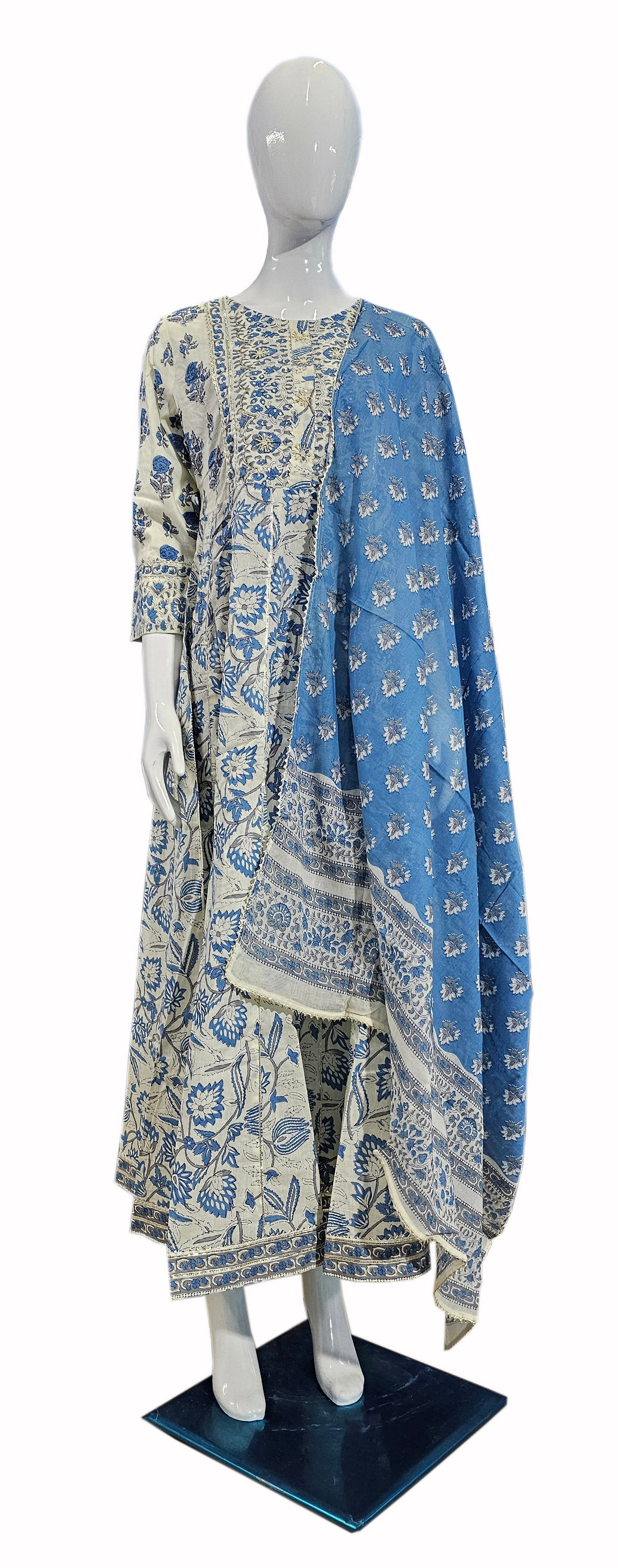 Cotton Fancy Dress Top with Dupatta Collection