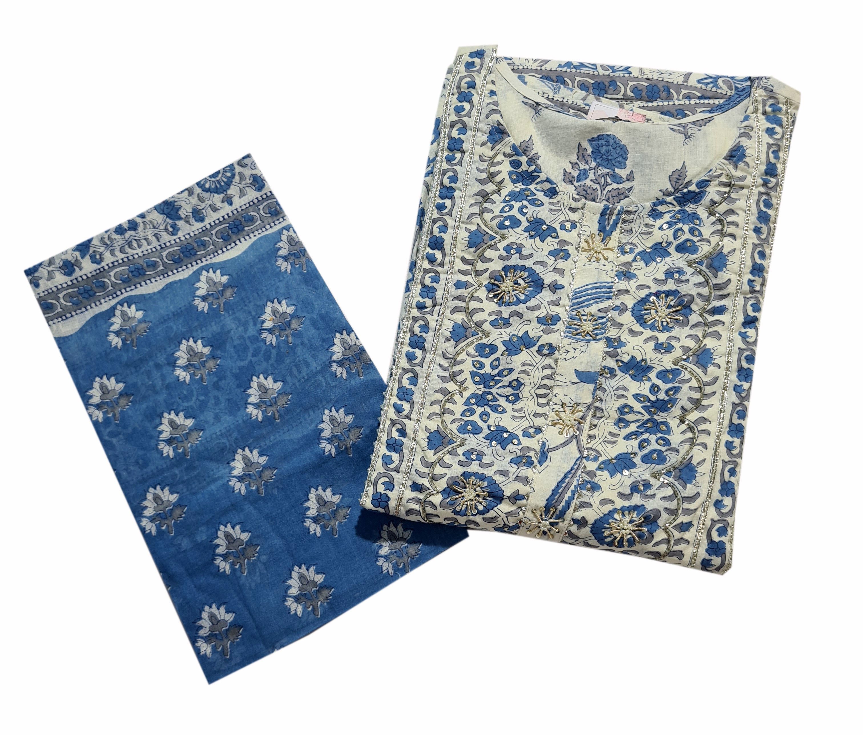 Cotton Fancy Dress Top with Dupatta Collection