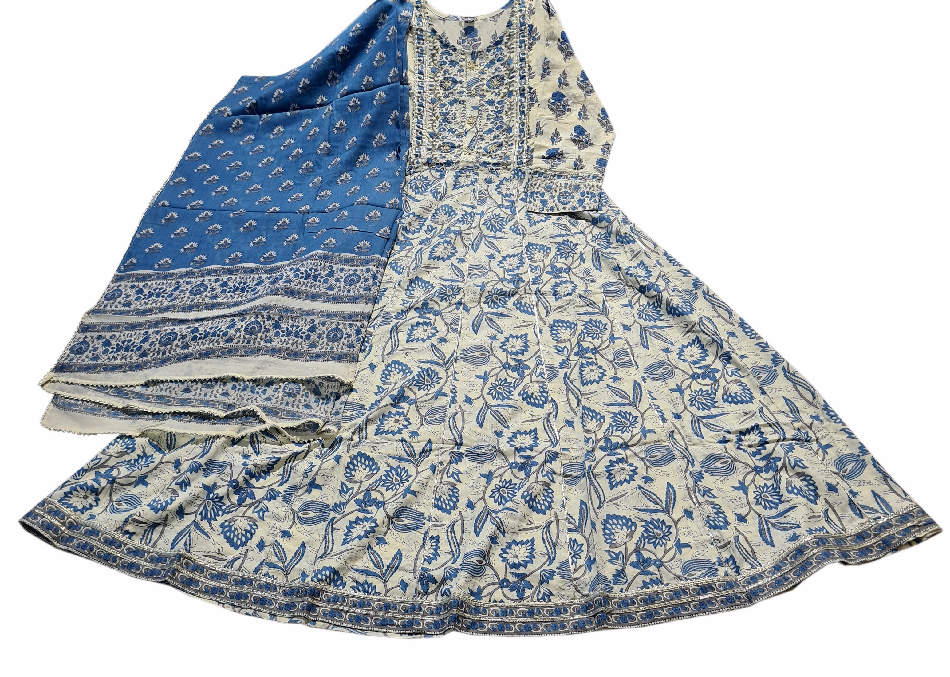 Cotton Fancy Dress Top with Dupatta Collection