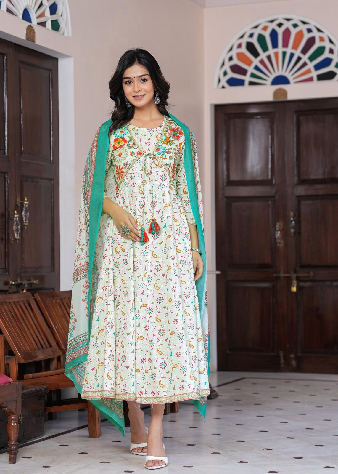 Cotton kurti Top with Dupatta Collection