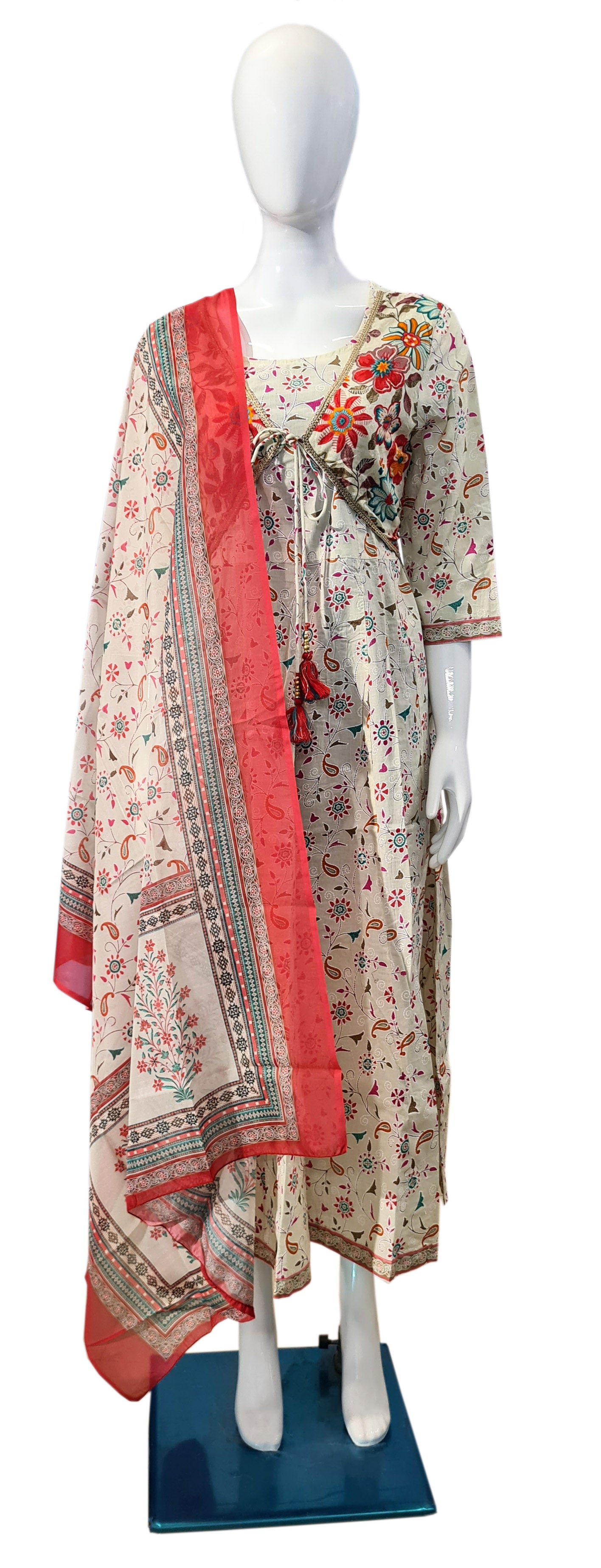 Cotton Fancy Dress Top with Dupatta Collection