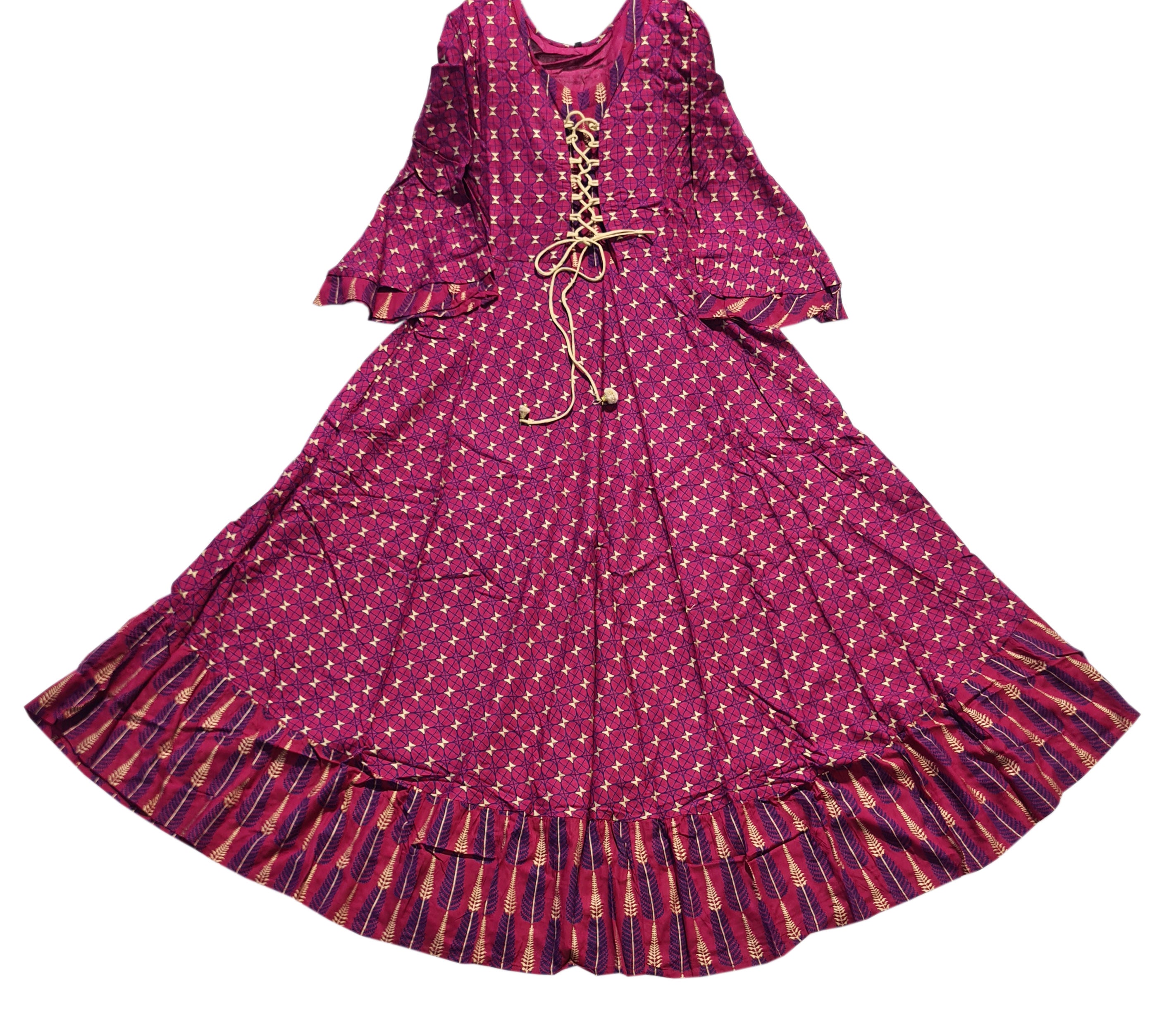 Cotton Fancy Dress (Top Only) Collection