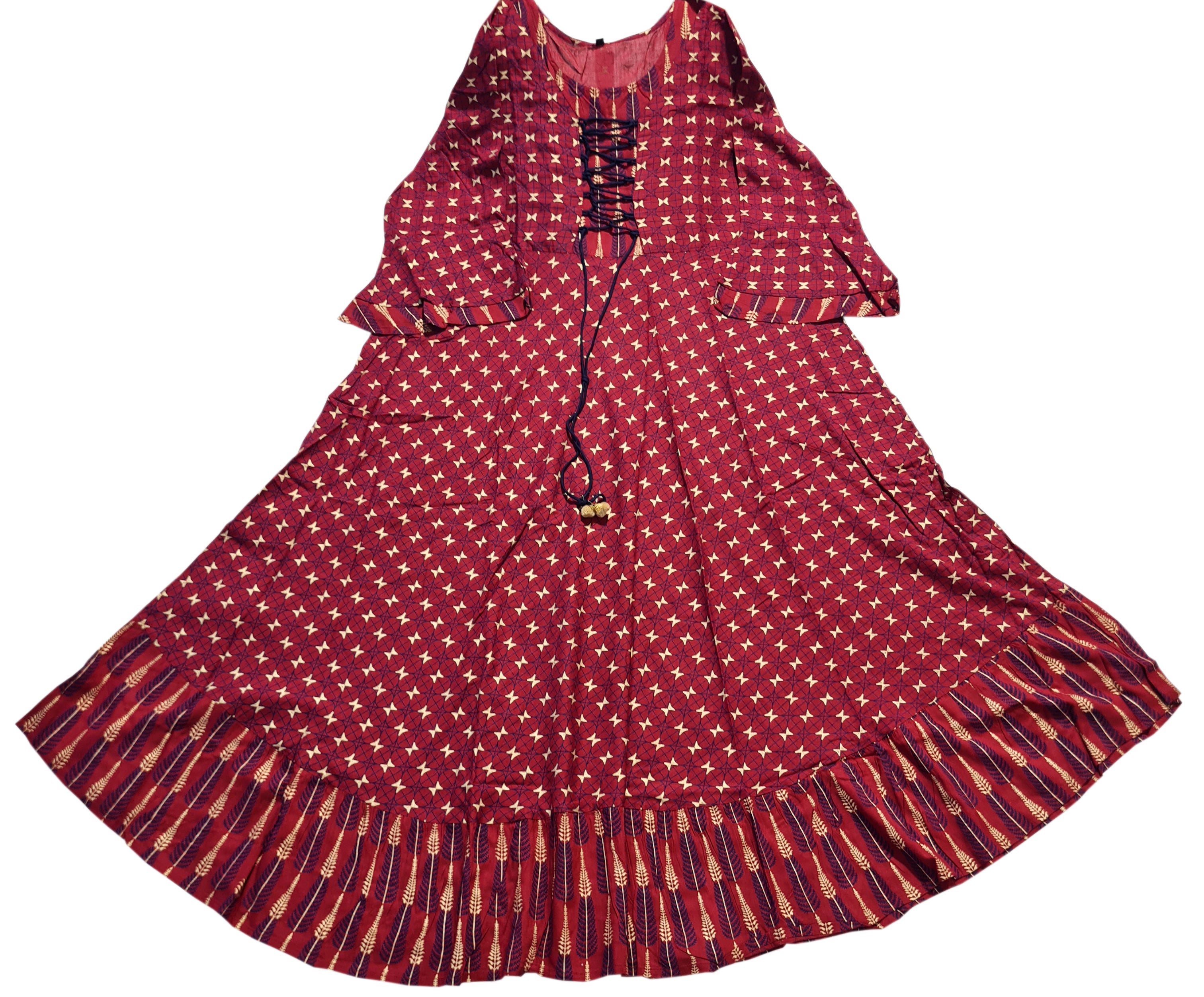 Cotton Fancy Dress (Top Only) Collection