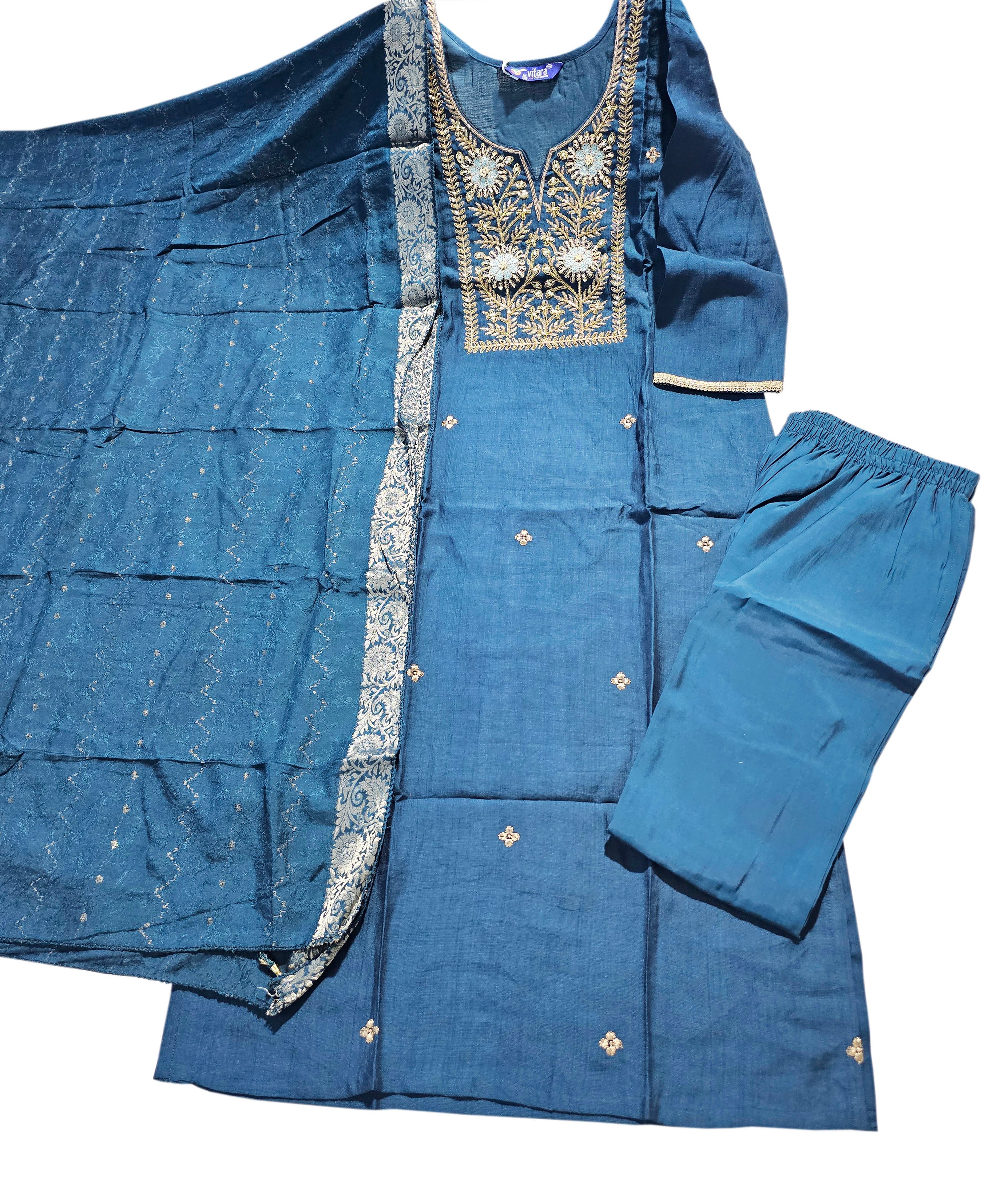 Kasturi Hand Work With Designer Dupatta Collection
