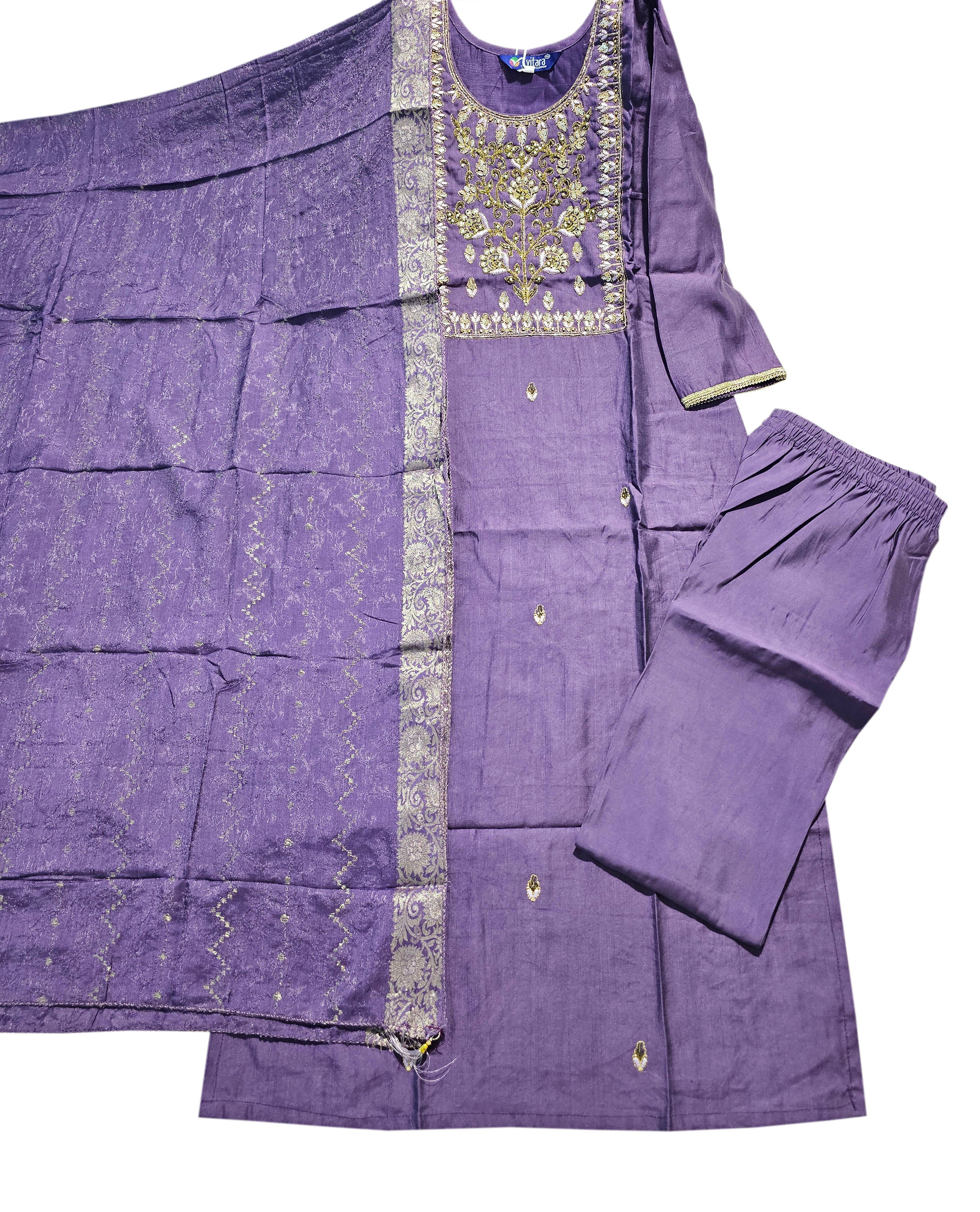 Geeta Hand Work With Designer Dupatta Collection