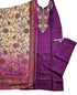 Hazelnut Vatican Silk Set With Digital Print Dupatta Collections