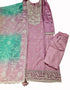 Vinay Presents Kuleesh Ombre Moonga Silk Party Wear Dress Material Collections
