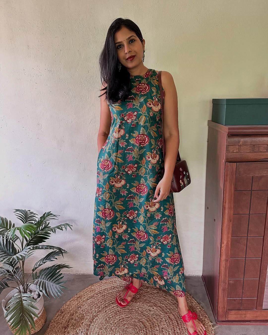 Cotton Fancy Dress Top with Pant Collection