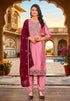 Aanchi Presents Rim-Zim Vichitra Silk Kurti With Bottom And Dupatta Collections