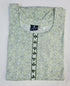 Bangalore Silk Printed Kurtis With Neck Work